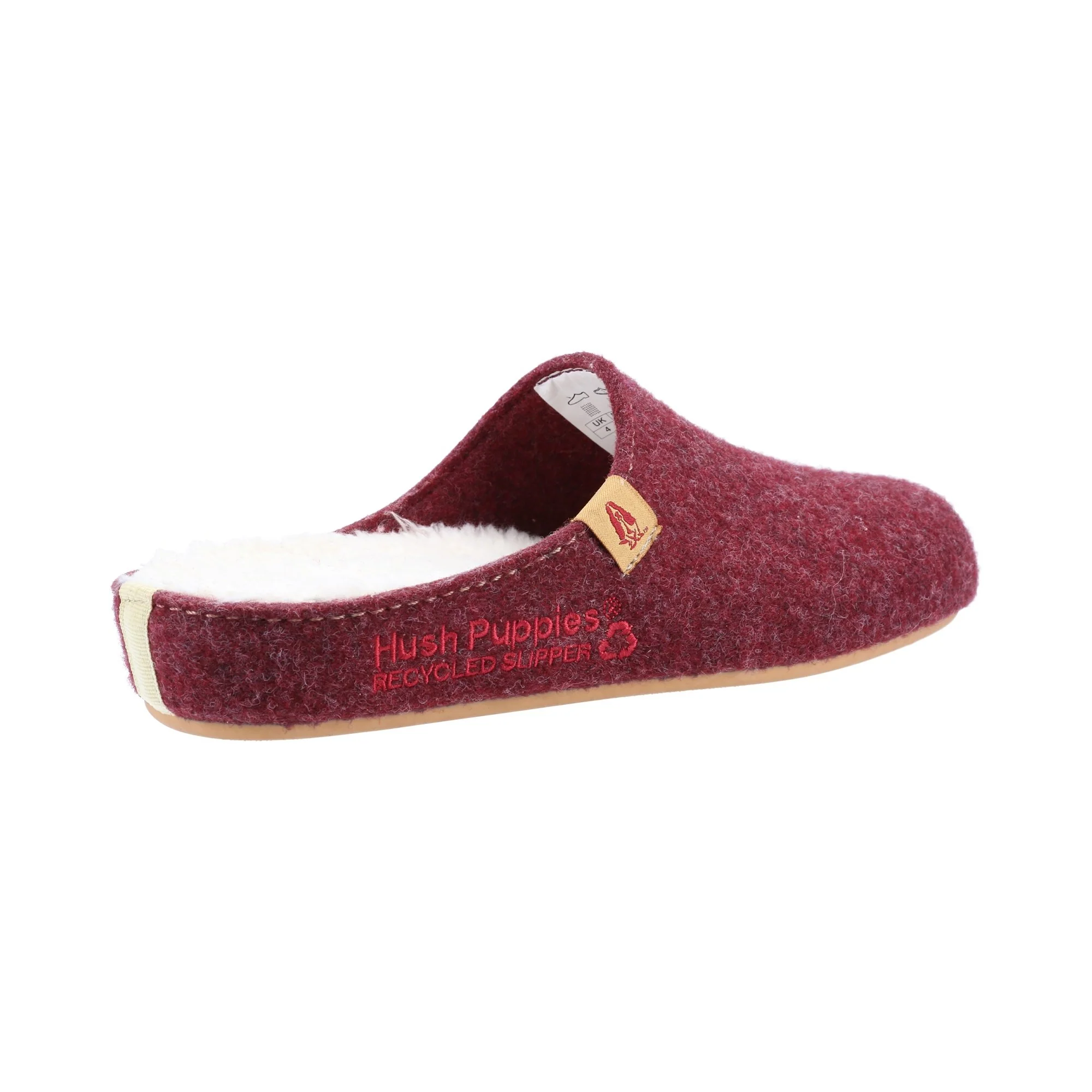 Hush Puppies The Good Slipper Womens - Burgundy - Image 2