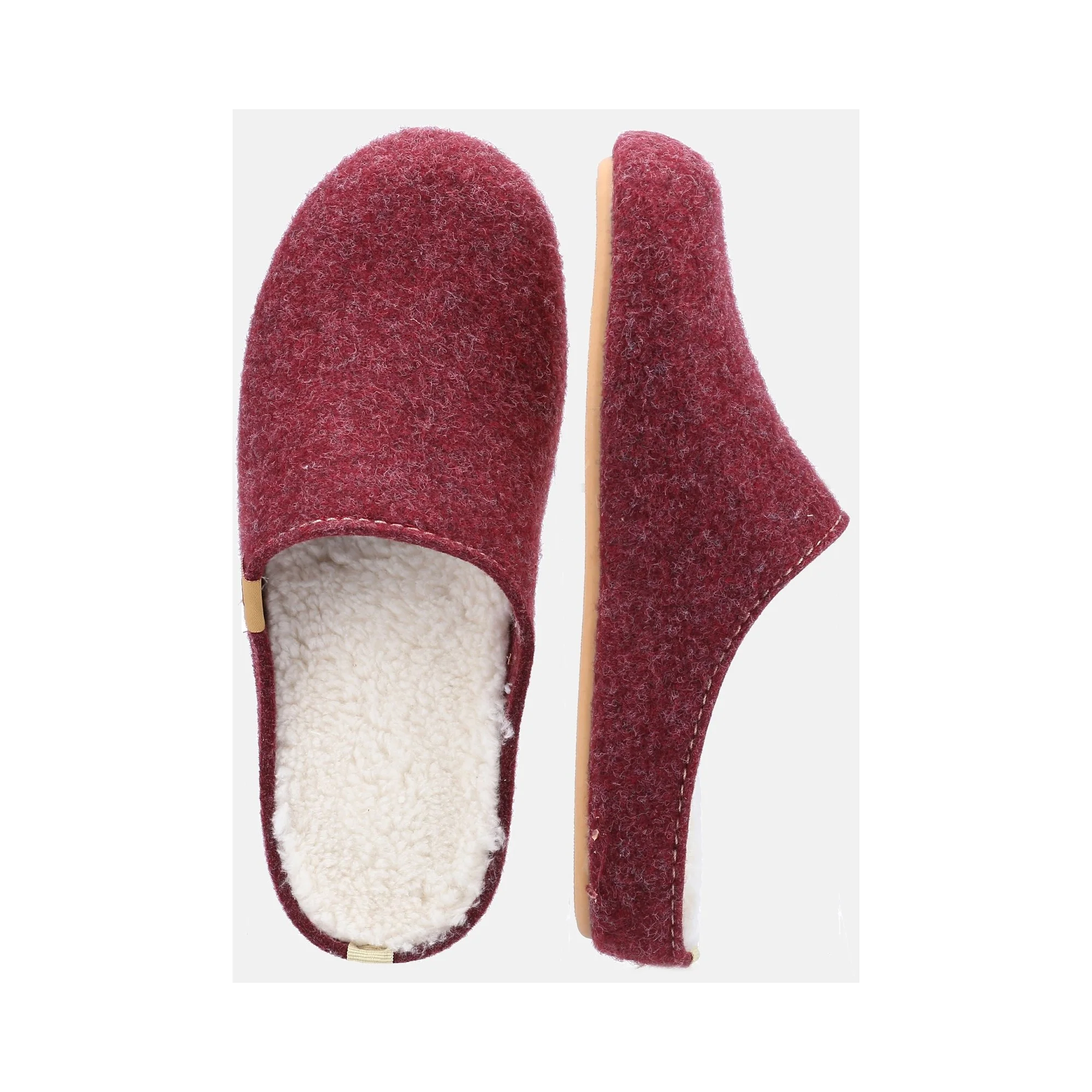 Hush Puppies The Good Slipper Womens - Burgundy - Image 5