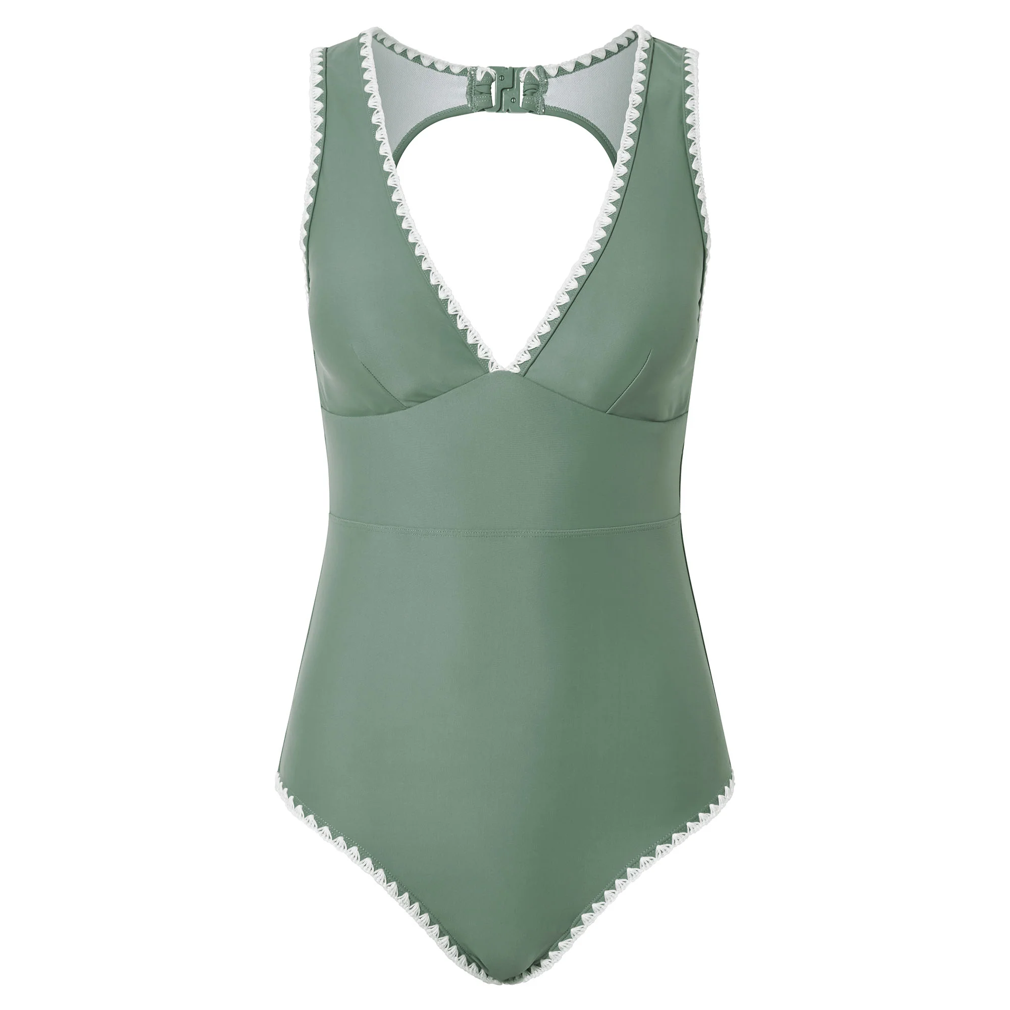 India Womens Swimsuit - Light Forest - Image 9