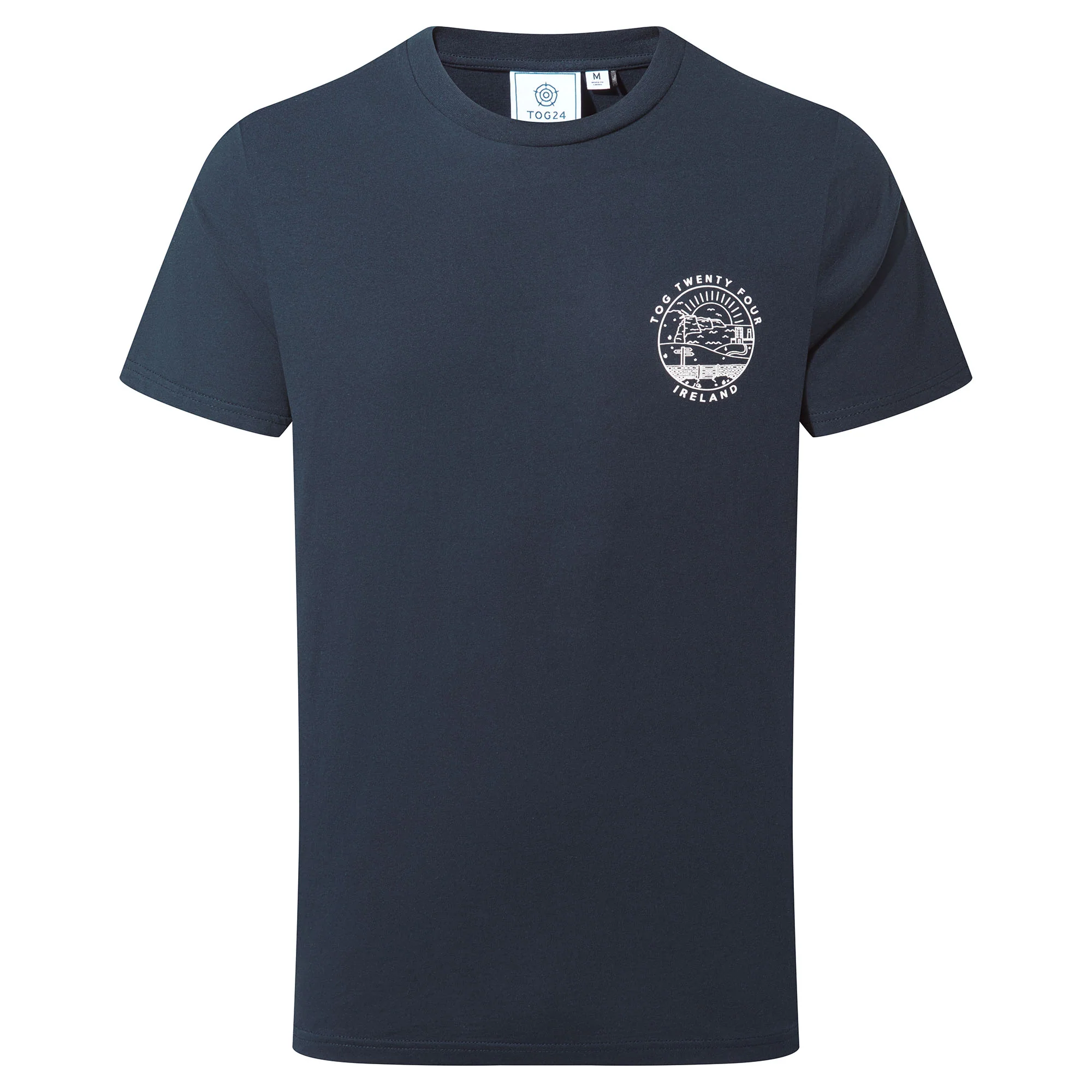 Ireland Mens 100% Cotton T-Shirt - Dark Indigo - Image 5
