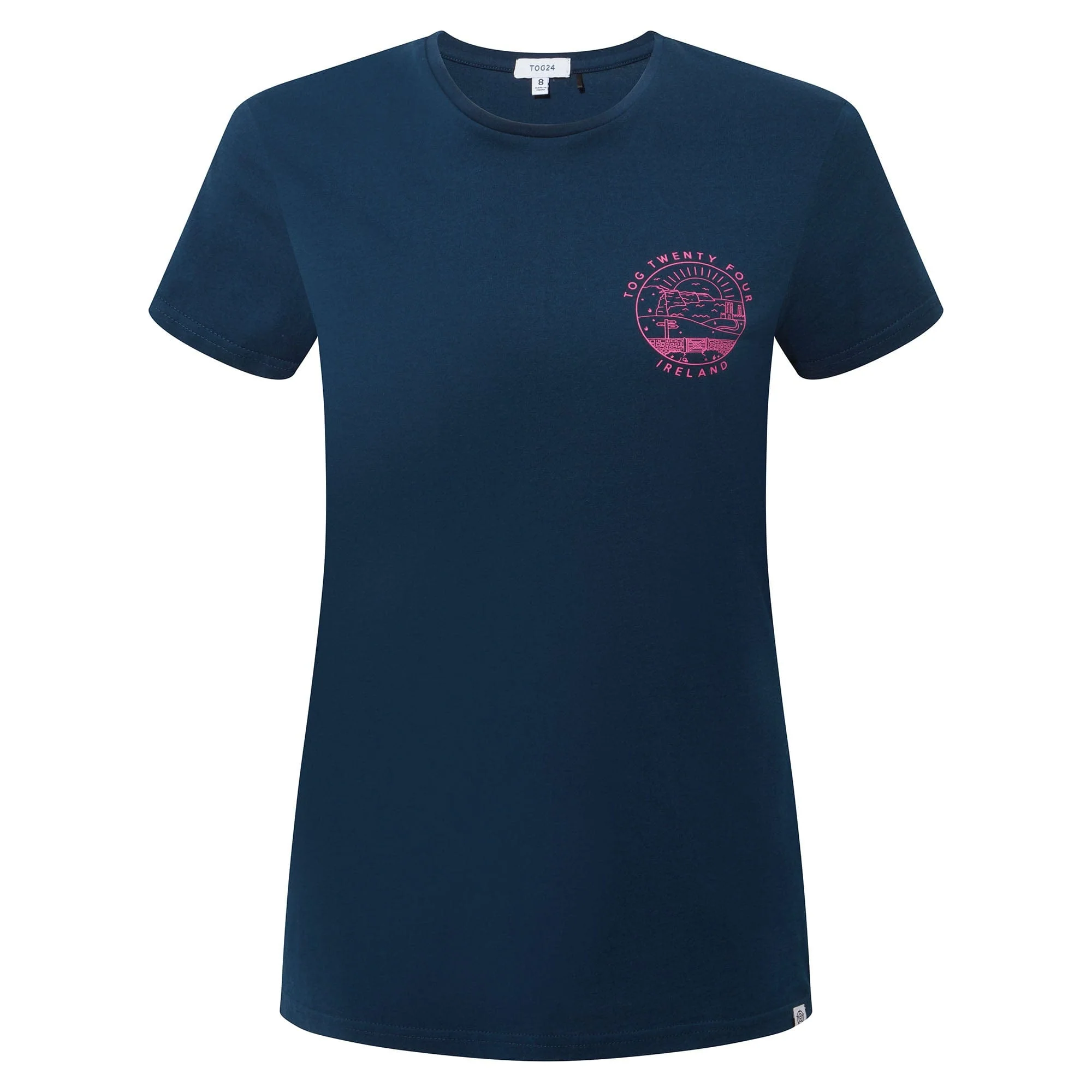Ireland Womens 100% Cotton T-Shirt - Starry Night - Image 5
