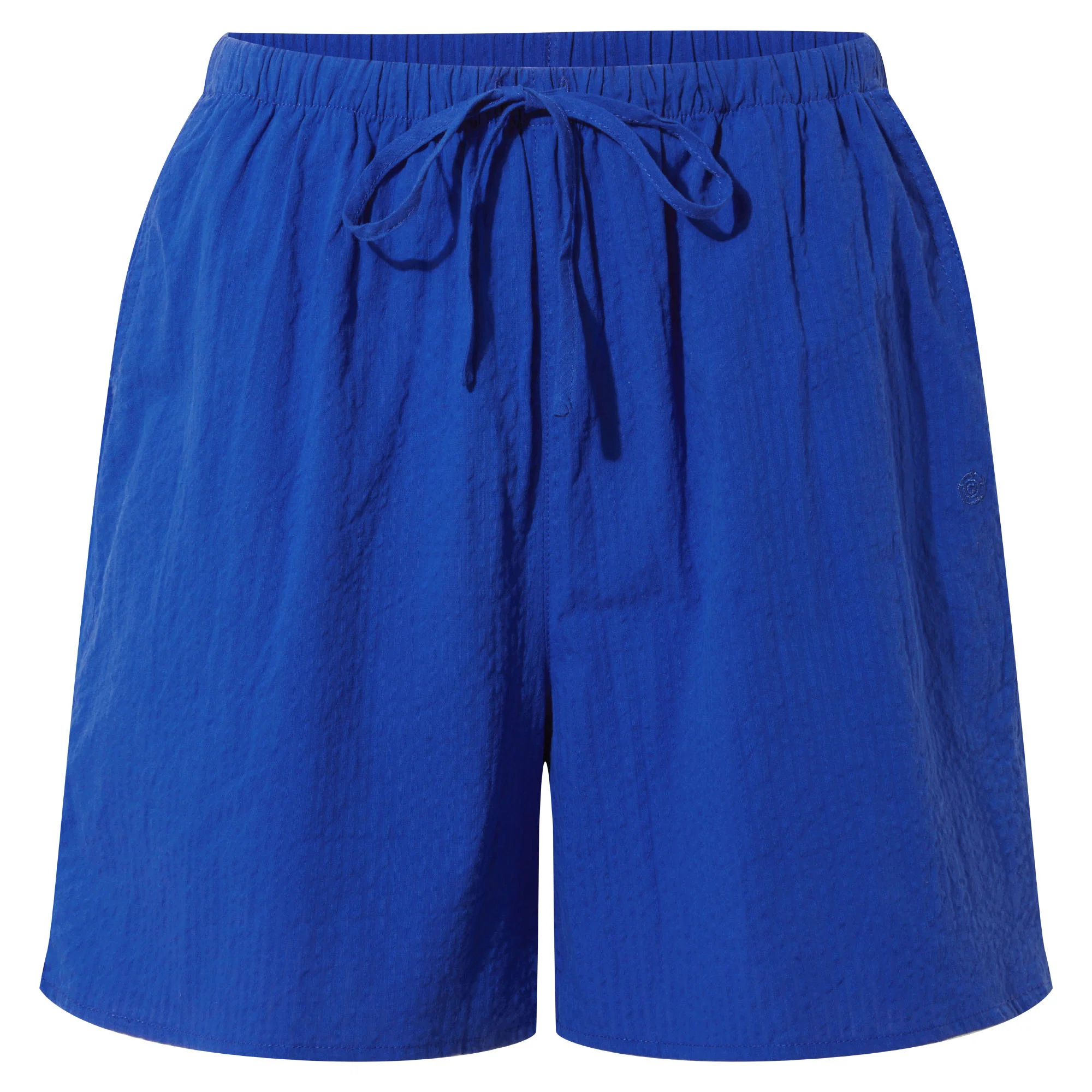 Jasmine Womens 100% Cotton Shorts - Ultramarine Blue - Image 6