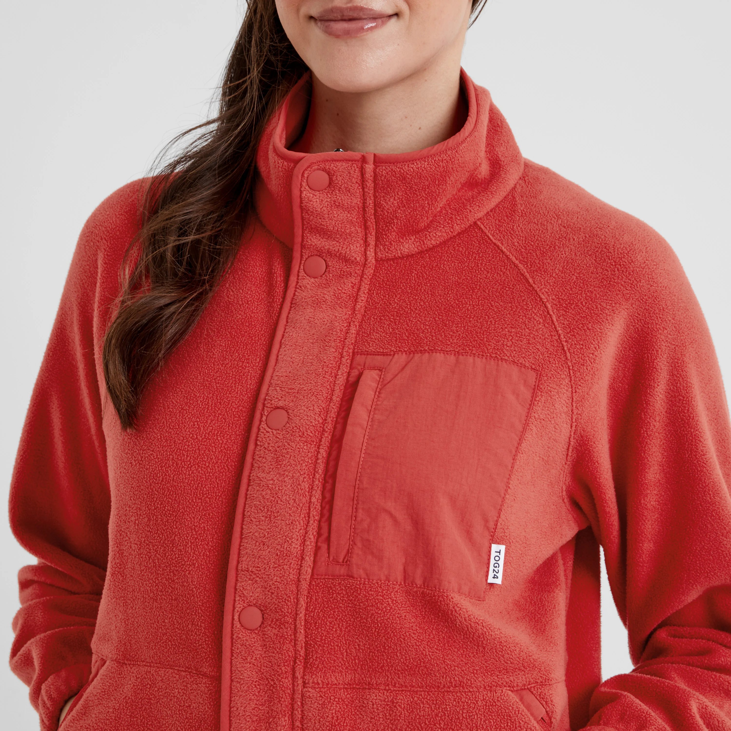 Kayford Womens Microfleece Jacket - Cranberry - Image 4