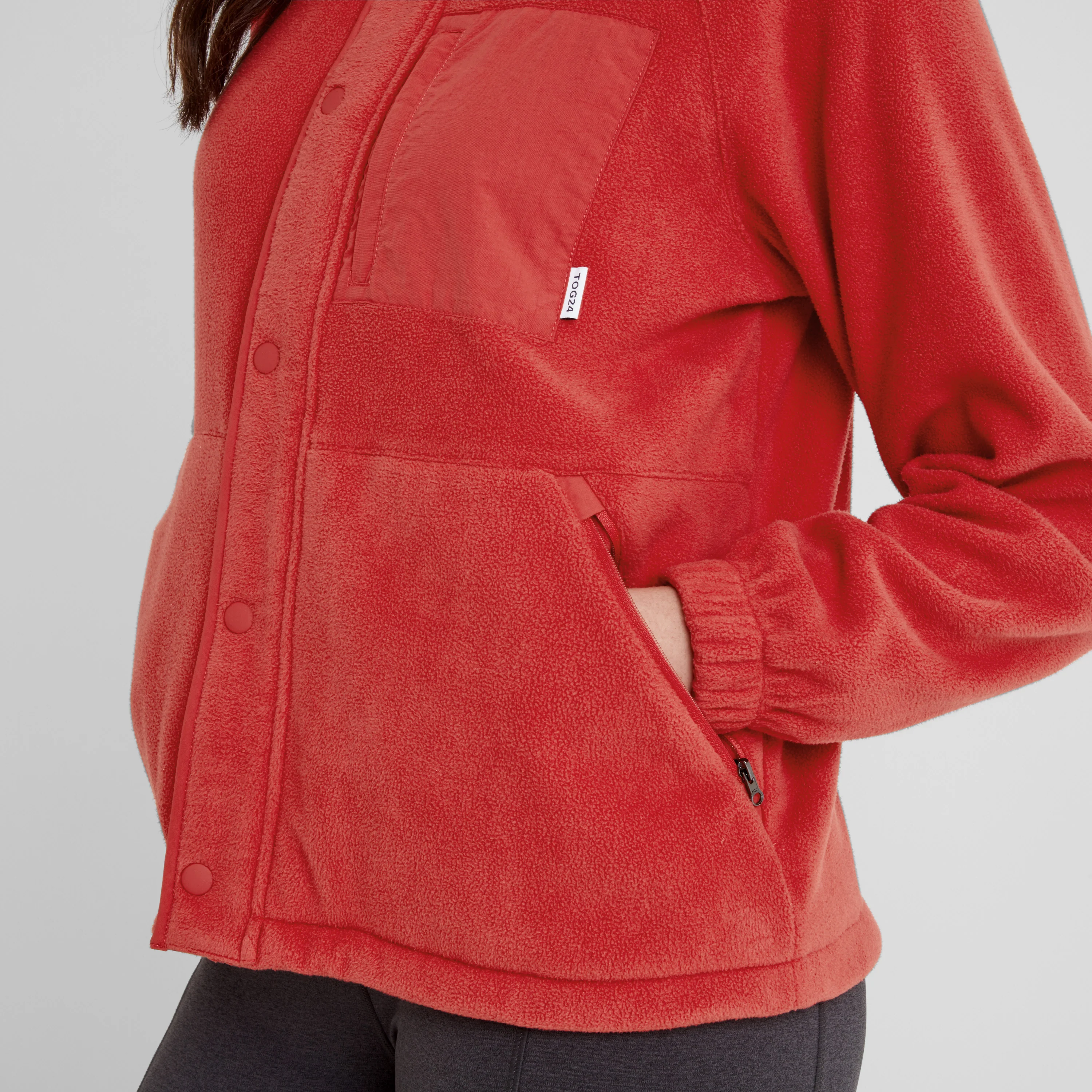 Kayford Womens Microfleece Jacket - Cranberry - Image 5