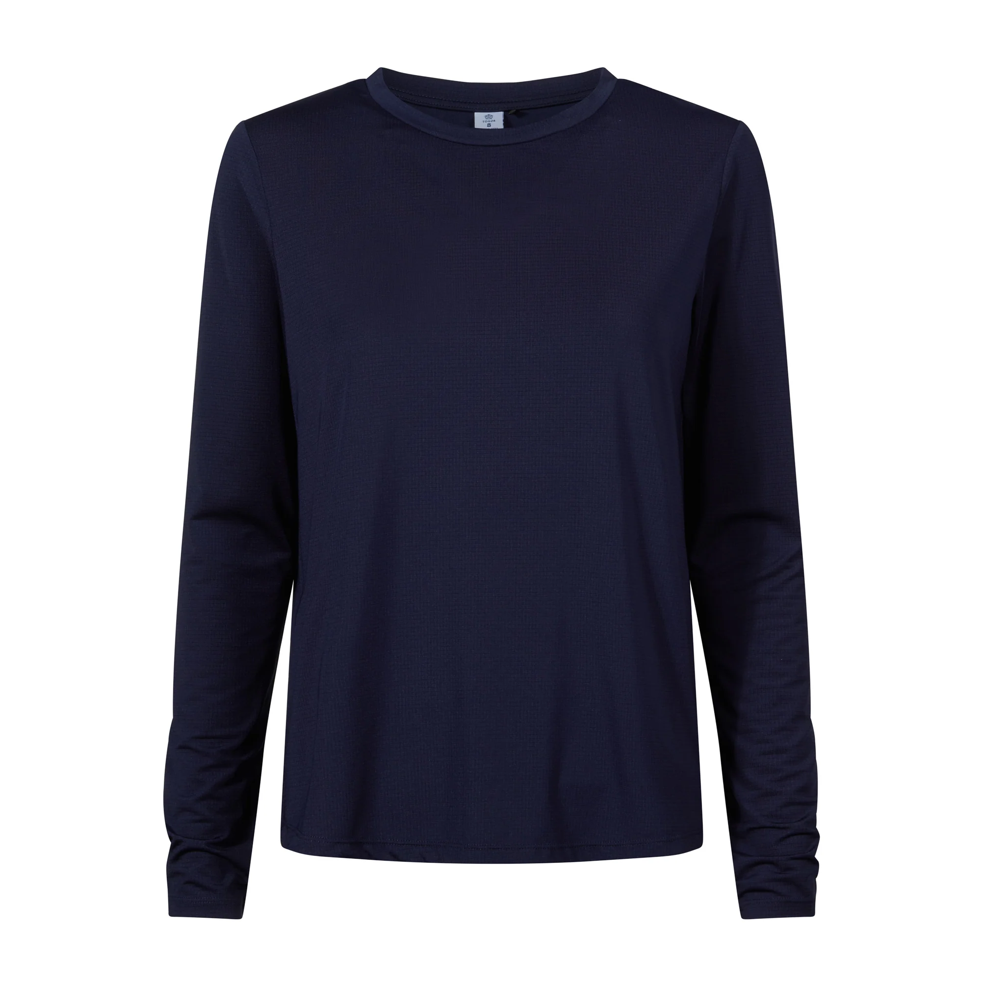 Kehlani Womens Long Sleeve Performance Top - Oxford Blue - Image 6