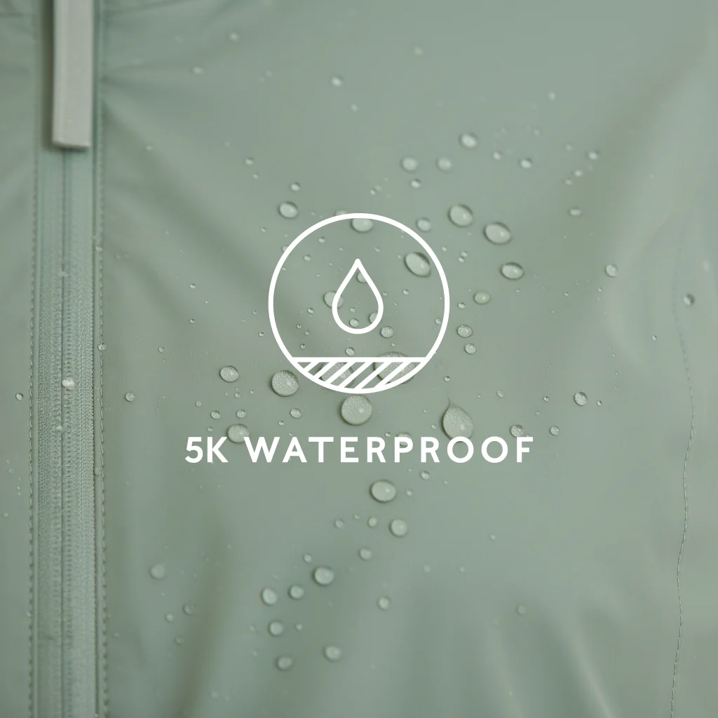 Kilnsey Womens Waterproof Jacket - Pistachio - Image 8