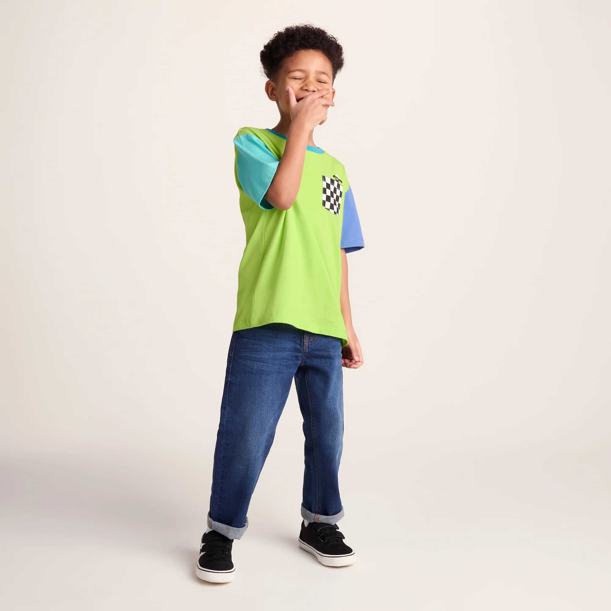 Ladoum Kids Shaun the Sheep T-Shirt - Lime Green - Image 2
