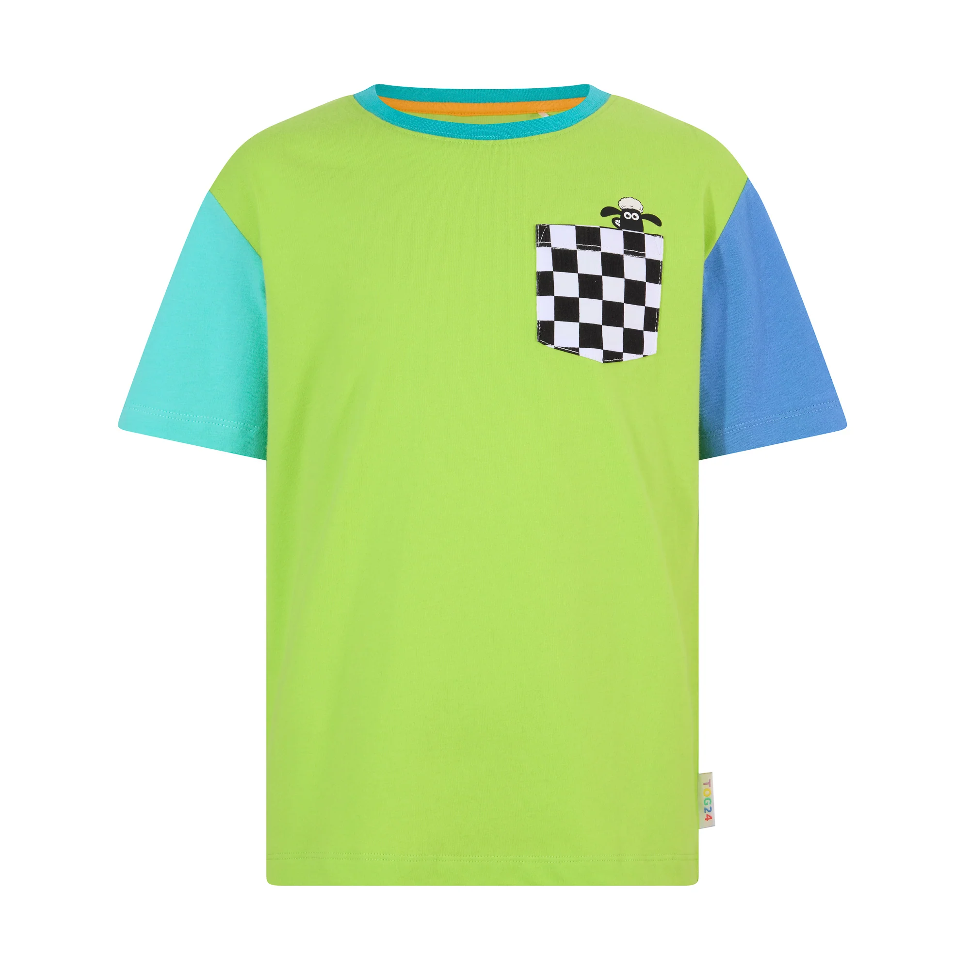 Ladoum Kids Shaun the Sheep T-Shirt - Lime Green - Image 8