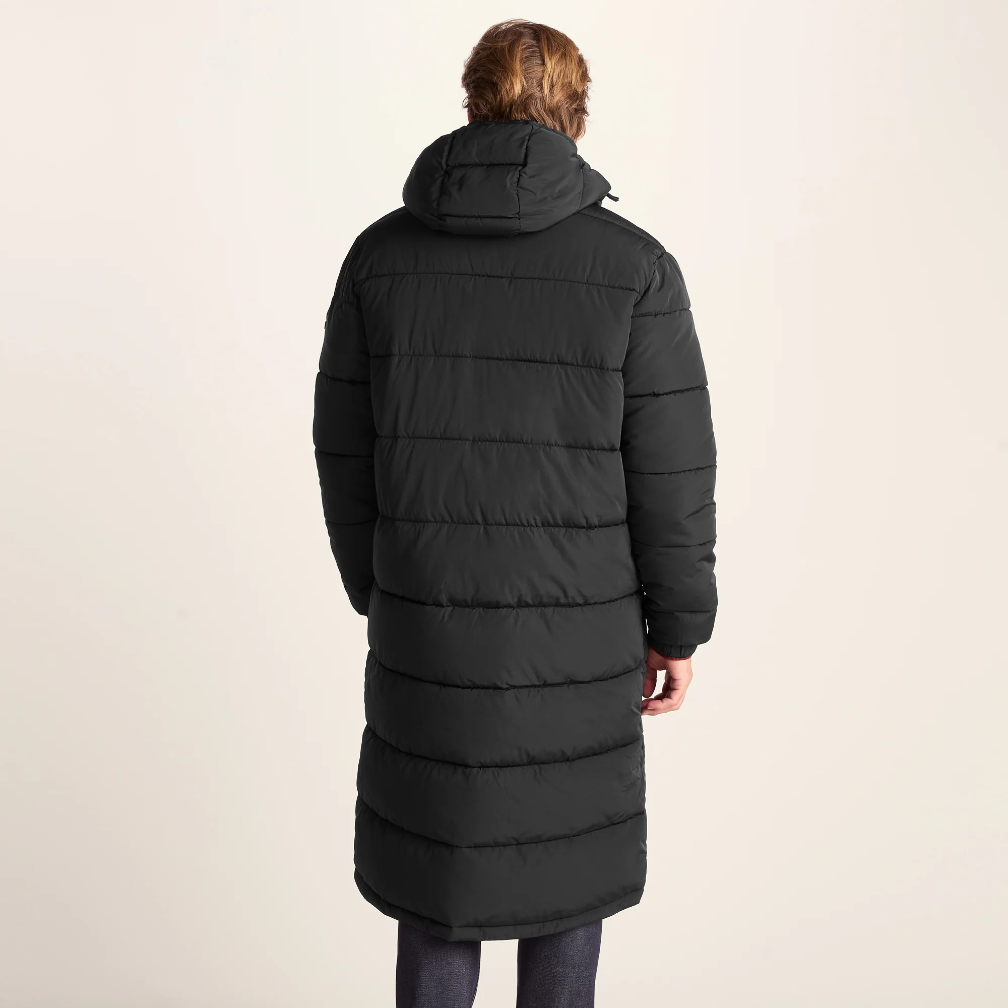 Langrick Mens Long Insulated Jacket - Black - Image 4