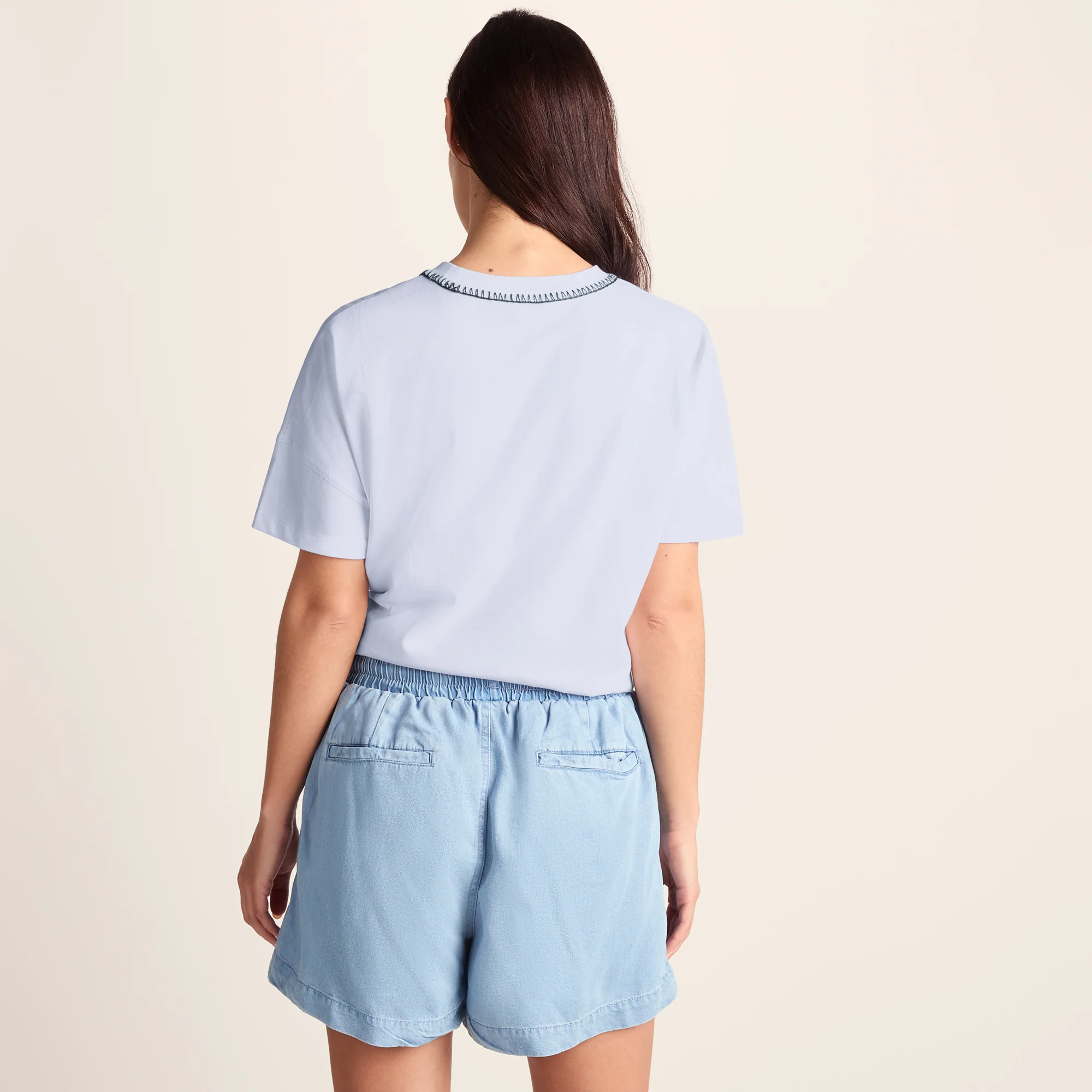 Laurie Womens 100% Cotton Supersoft Boxy Fit T-Shirt - Optic White - Image 3