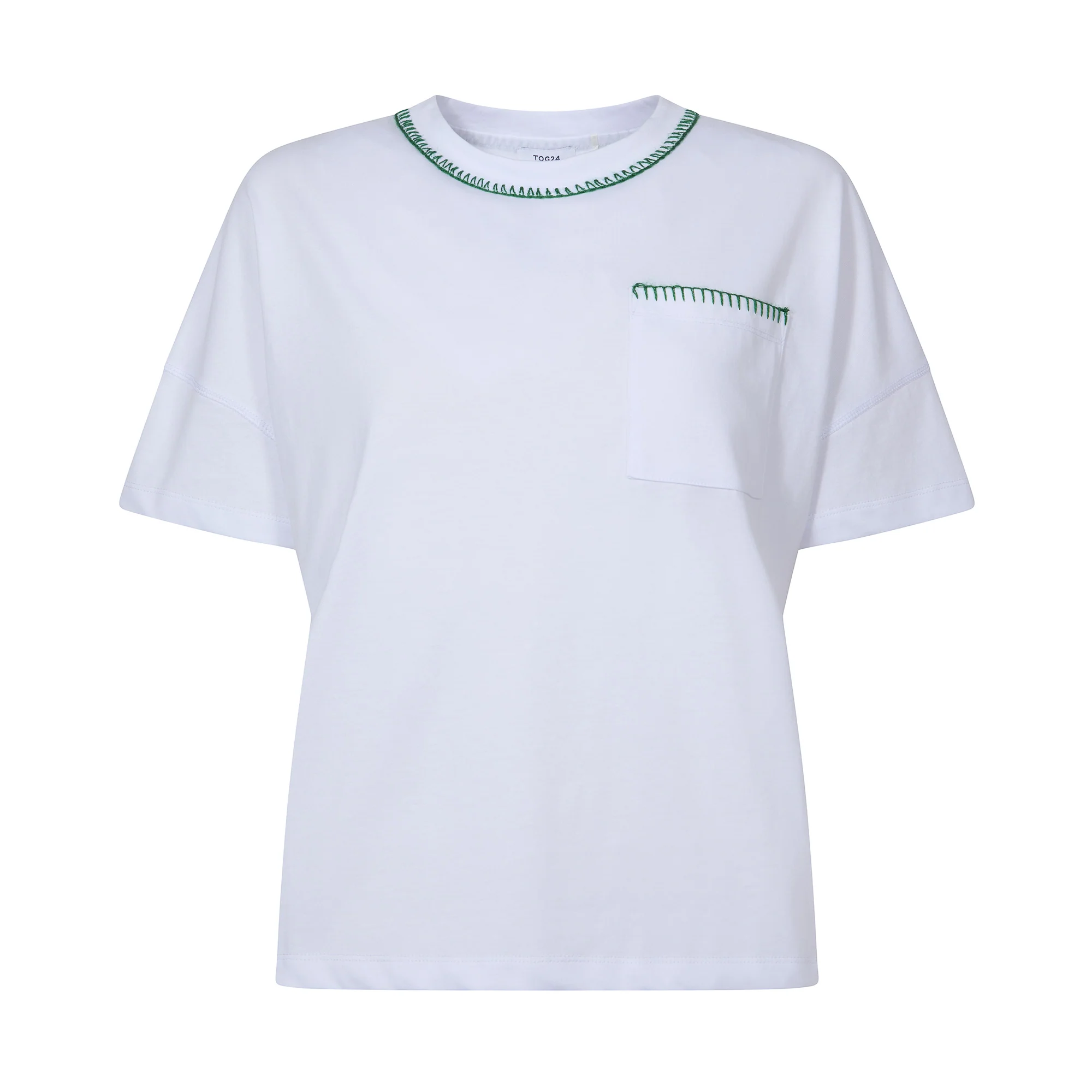 Laurie Womens 100% Cotton Supersoft Boxy Fit T-Shirt - Optic White - Image 7