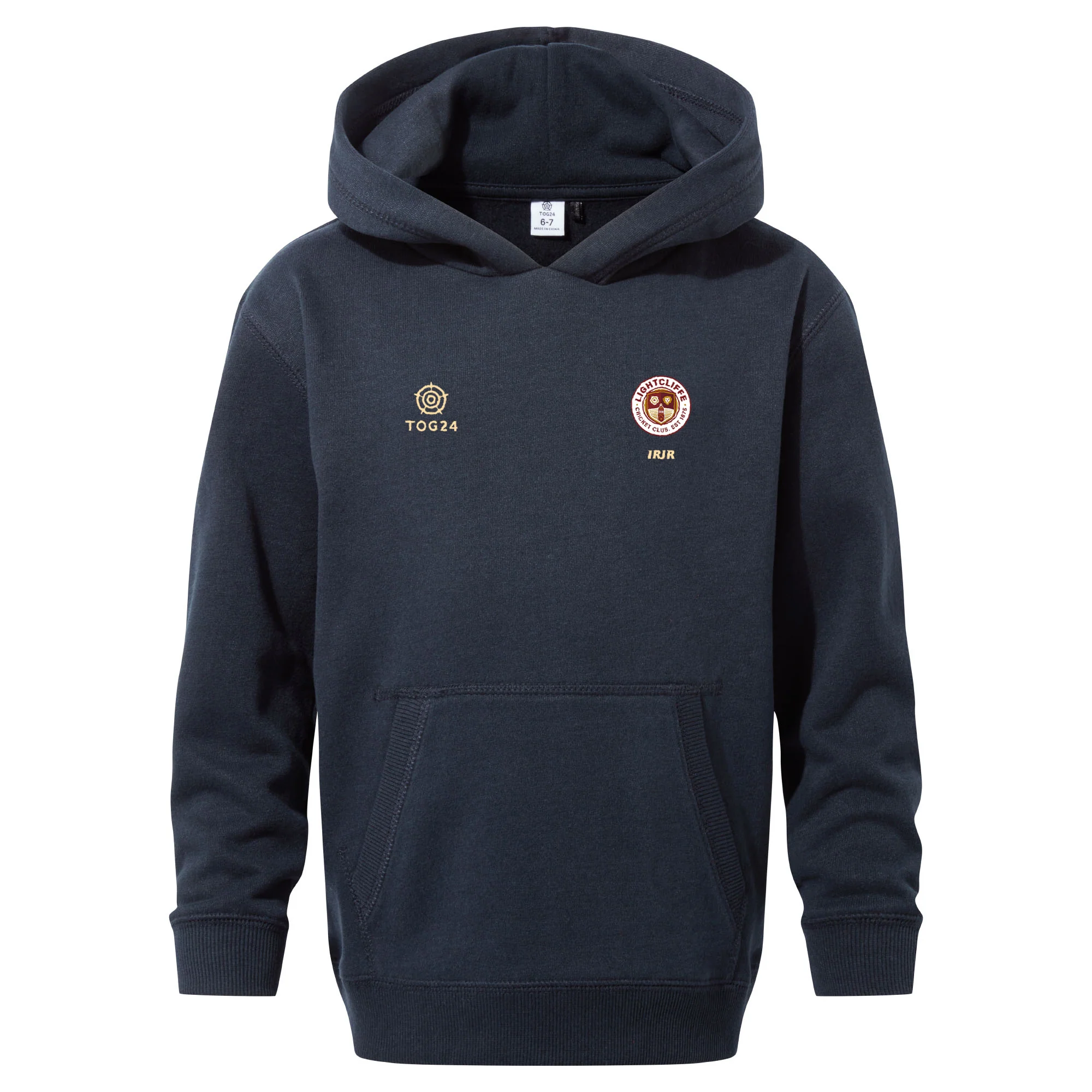 Lightcliffe CC Kids - Wyke Hoody Dark Indigo - Image 2