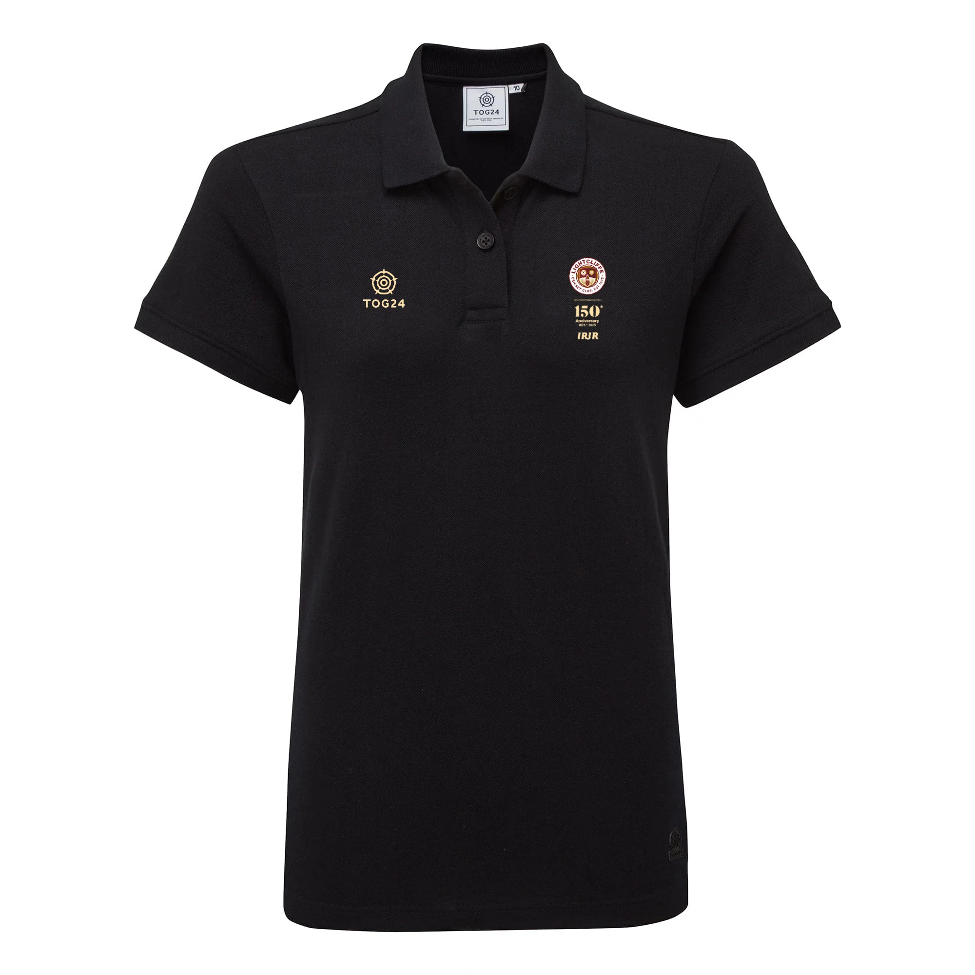 Lightcliffe CC Womens - Aspley Tech Polo Black