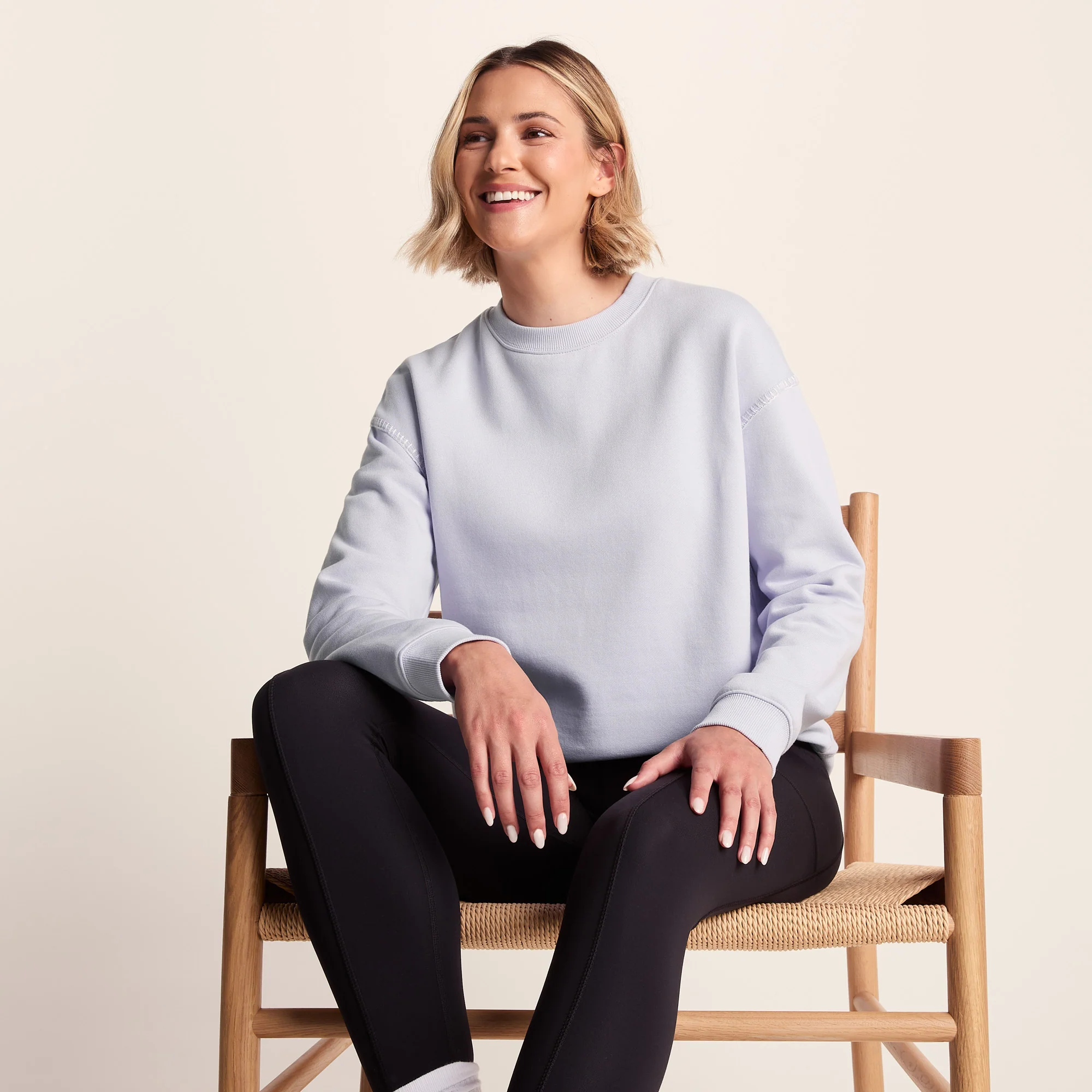 Lillia Womens Supersoft Sweat - Pale Lilac - Image 4