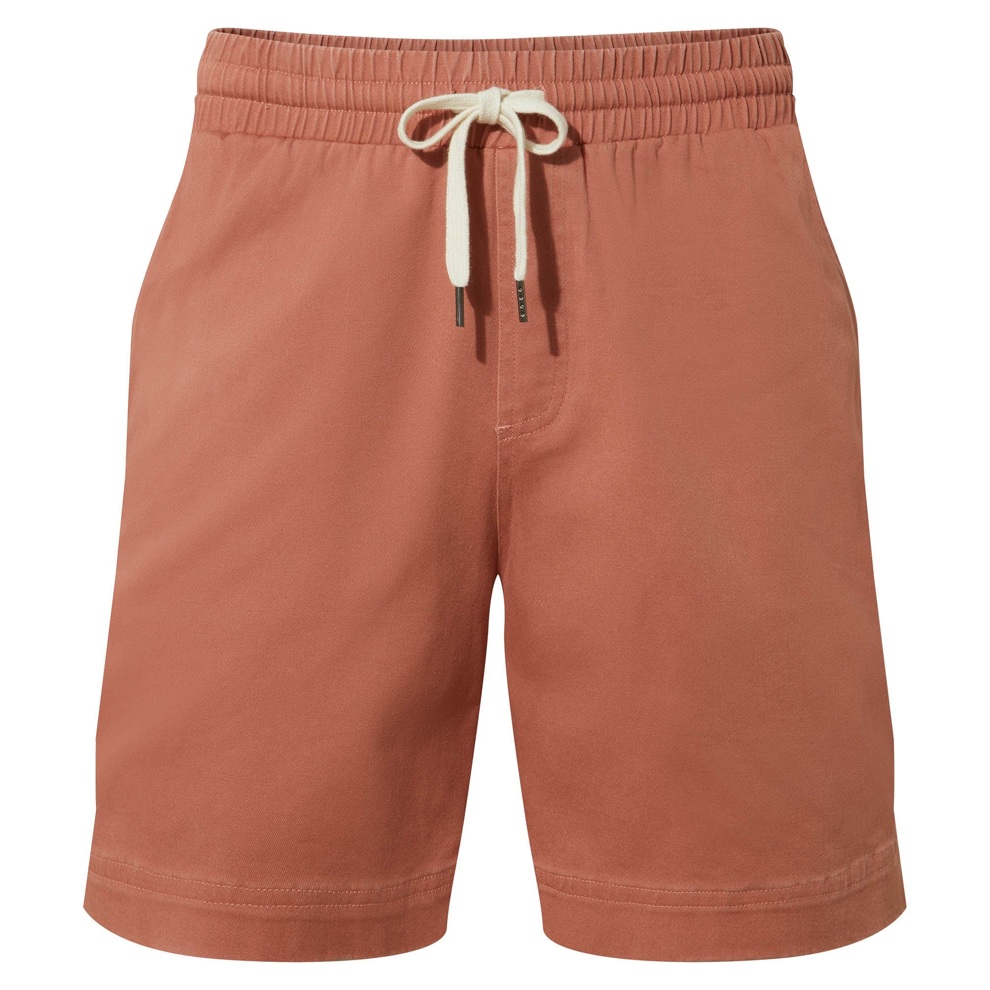 Loredo Mens Cotton Blend Shorts - Washed Red - Image 5