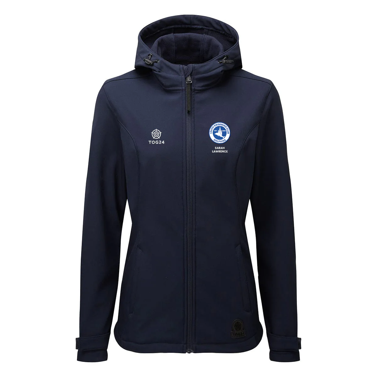 Louth Dolphins Womens - Valley Softshell Hoody Navy