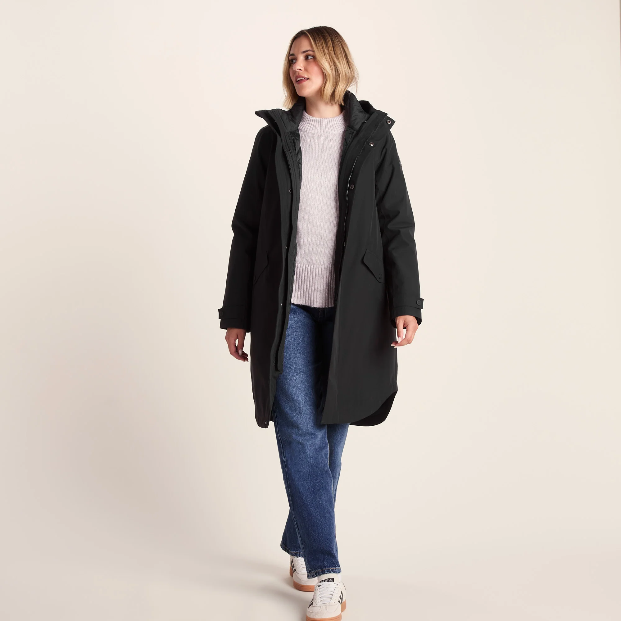 Lyra Womens Waterproof 3in1 Jacket - Black