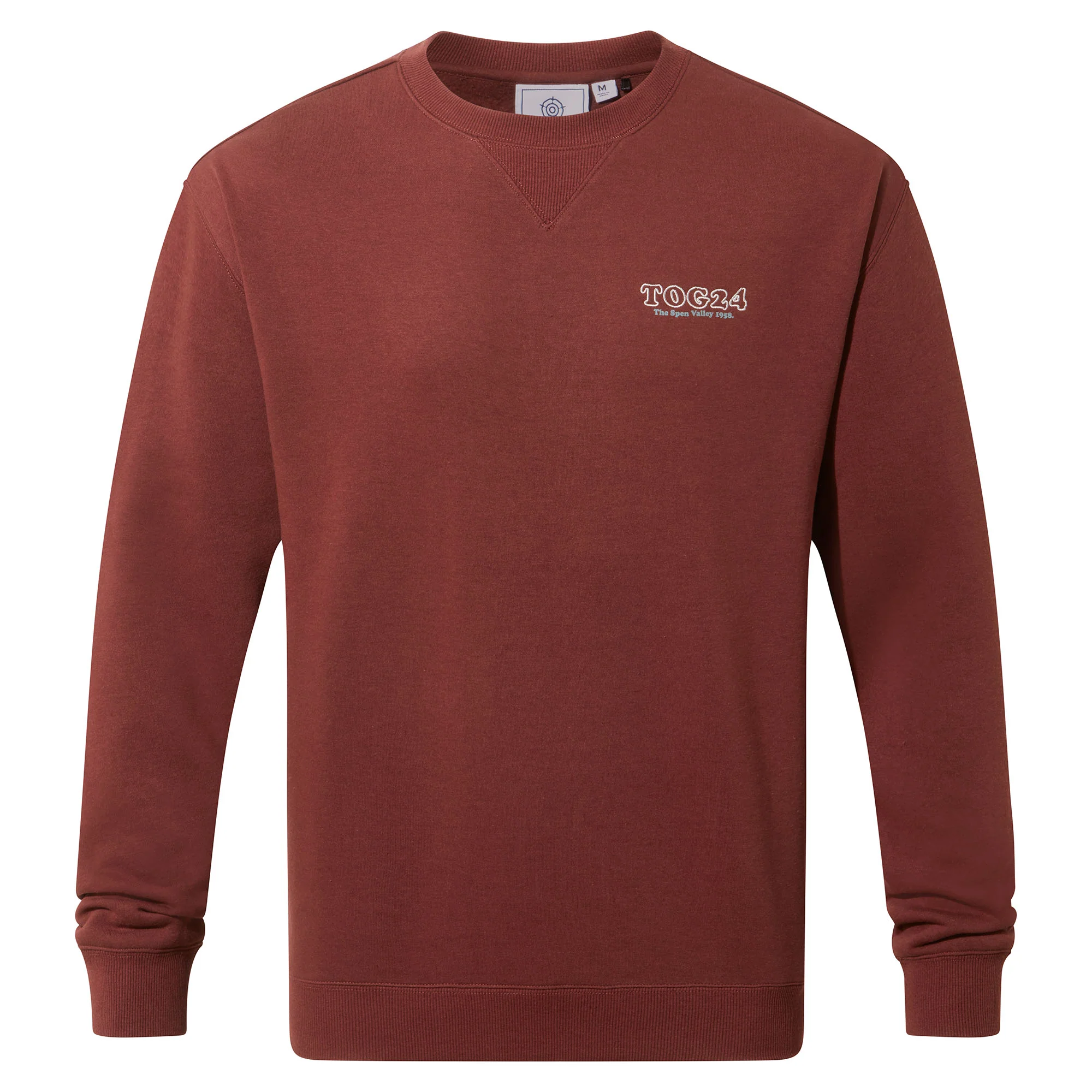 Lytham Mens Supersoft Sweat - Port - Image 9