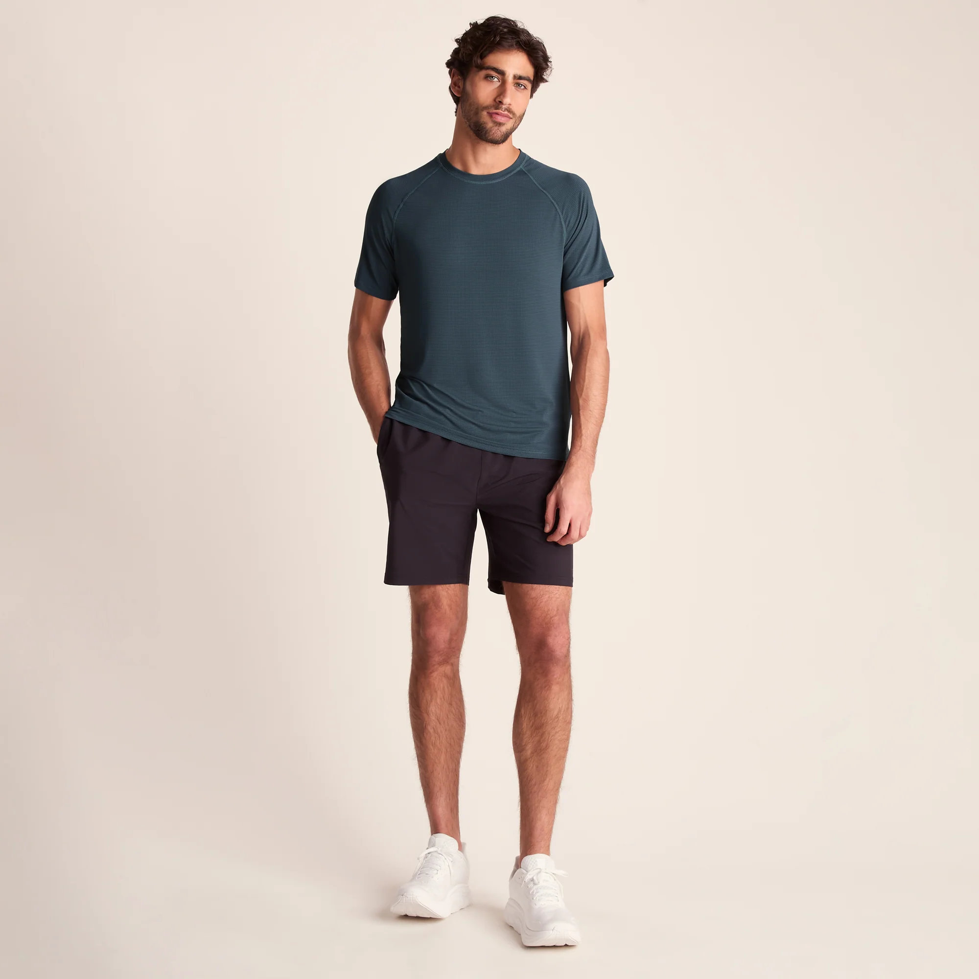 Maddox Mens Short Sleeve Performance T-Shirt - Aegean Teal - Image 2