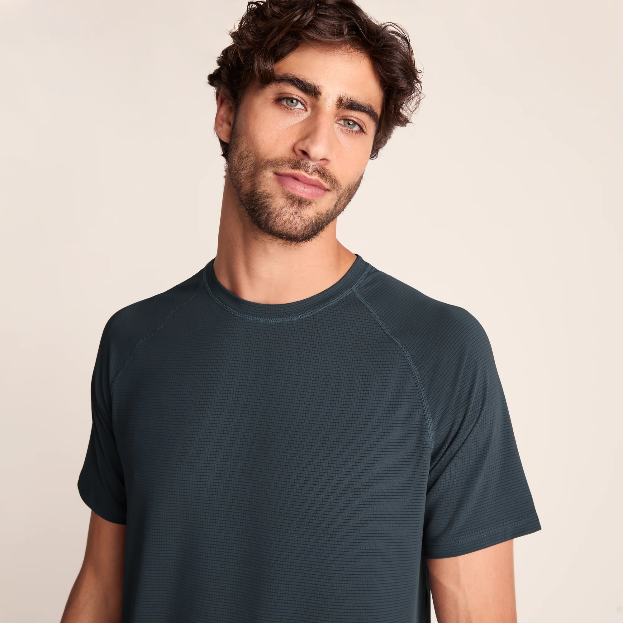Maddox Mens Short Sleeve Performance T-Shirt - Aegean Teal - Image 3