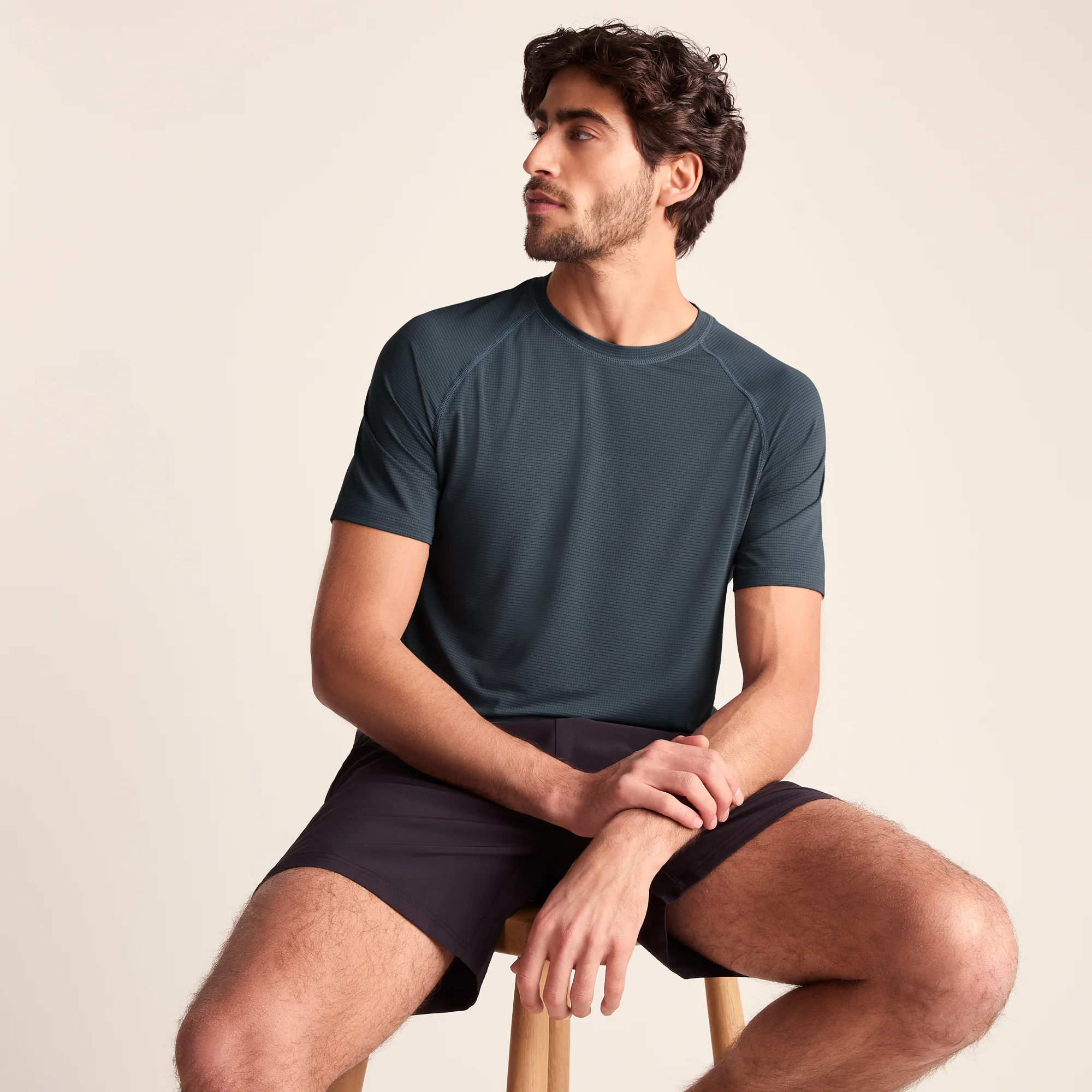 Maddox Mens Short Sleeve Performance T-Shirt - Aegean Teal - Image 5