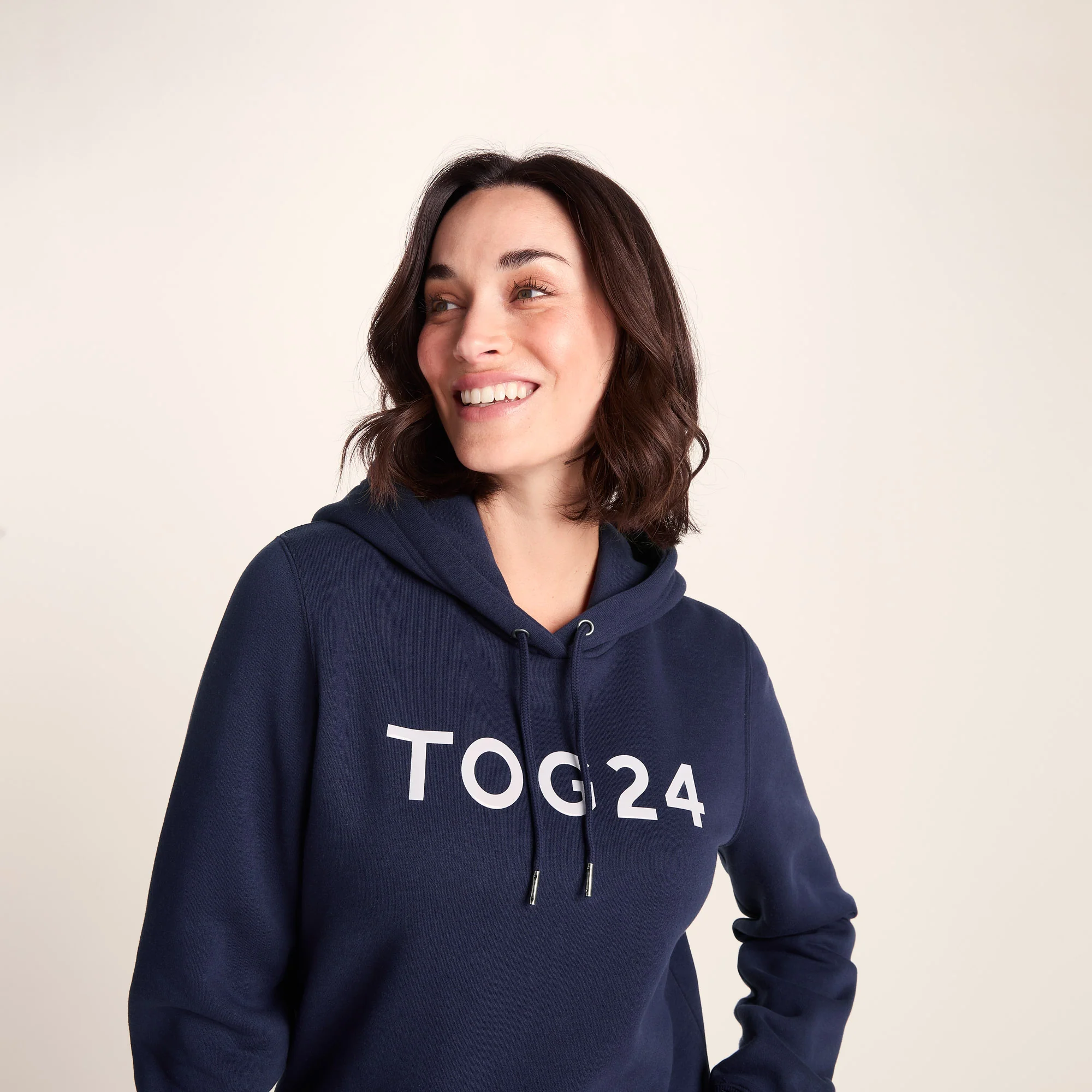 Magdalen Womens Supersoft Overhead Hoody - Oxford Blue - Image 5