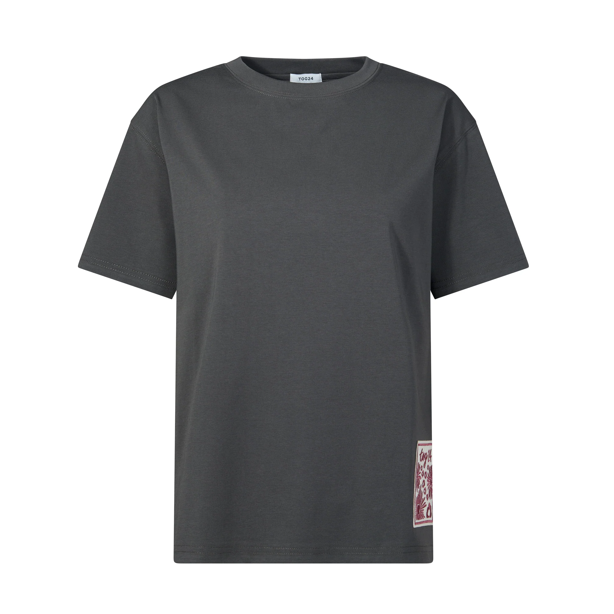 Margot Womens Supersoft Premium Relaxed Fit T-Shirt - Deep Slate - Image 8
