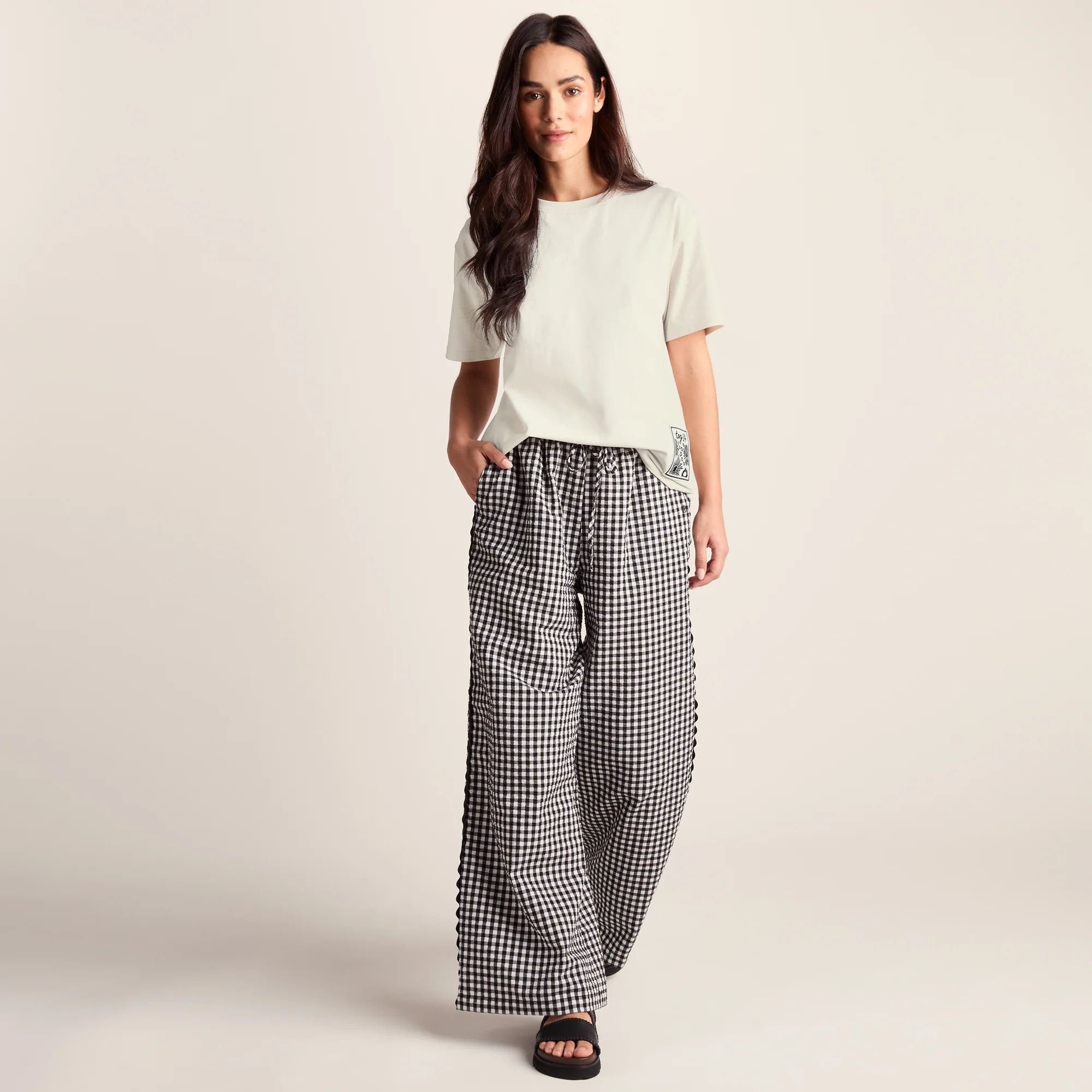 Margot Womens Supersoft Premium Relaxed Fit T-Shirt - Vanilla - Image 2