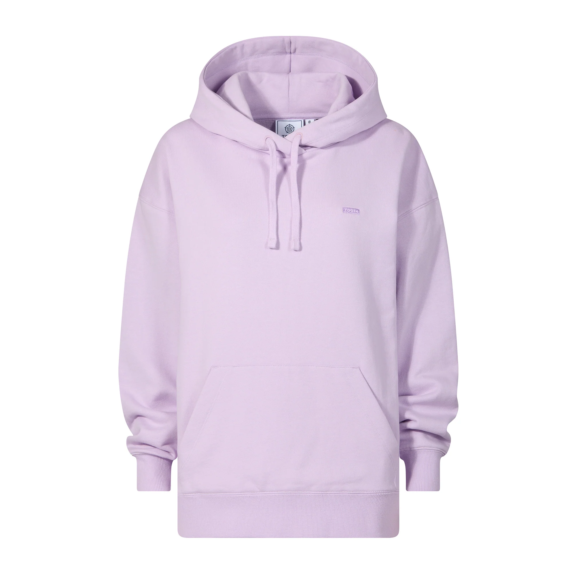 Meera Womens 100% Cotton Oversized Hoody - Lilac Blossom - Image 6