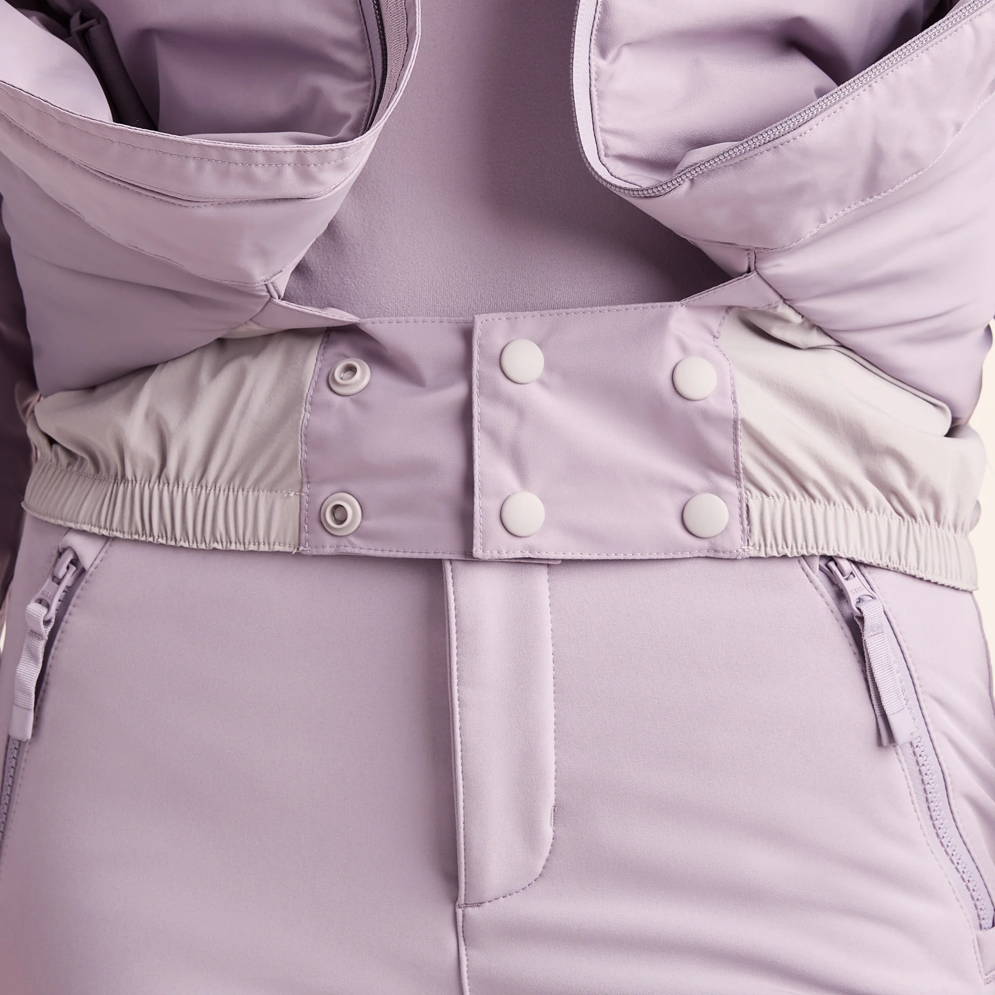 Meribel Womens Performance Waterproof Ski Jacket - Lavender Grey - Image 13