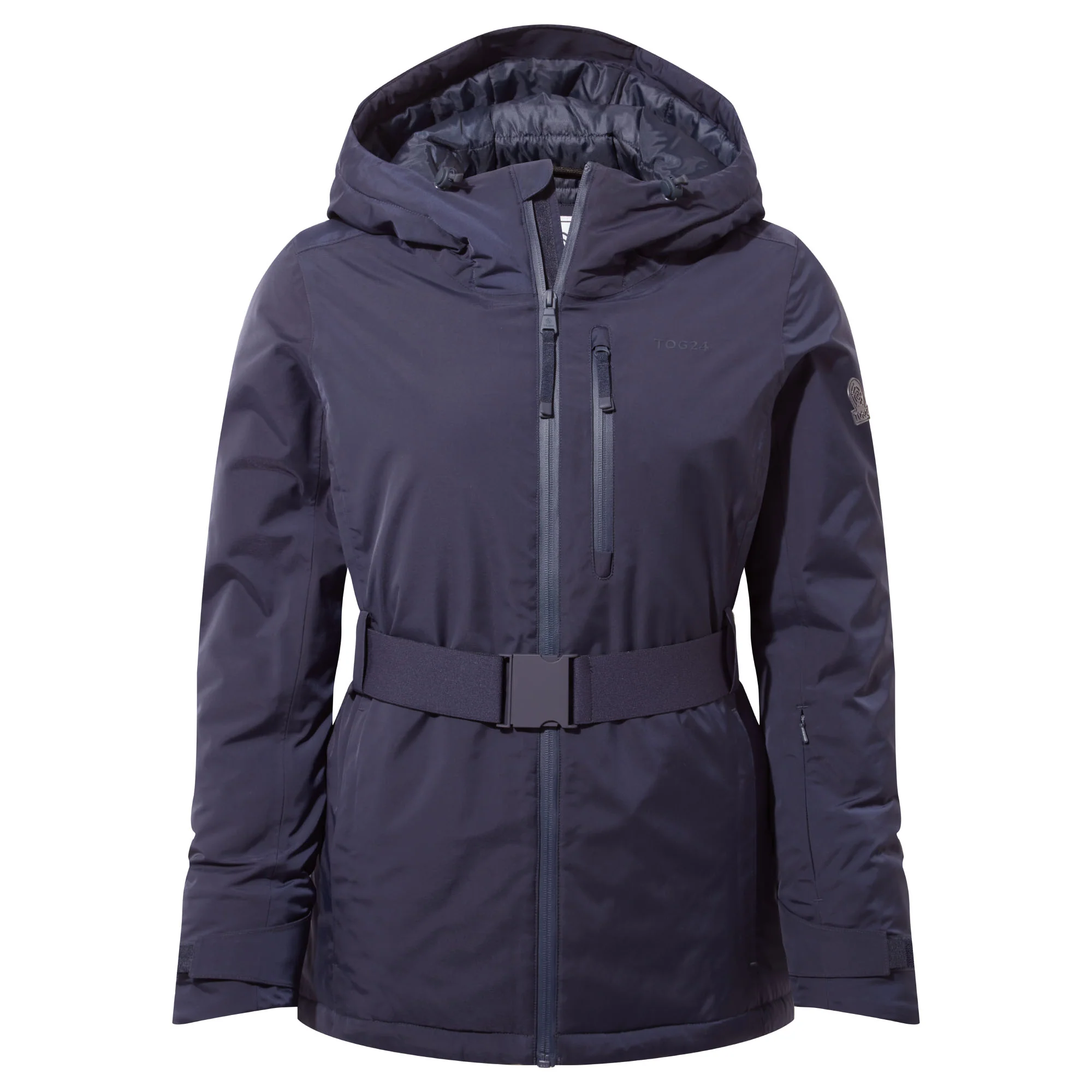 Meribel Womens Performance Waterproof Ski Jacket - Oxford Blue - Image 9