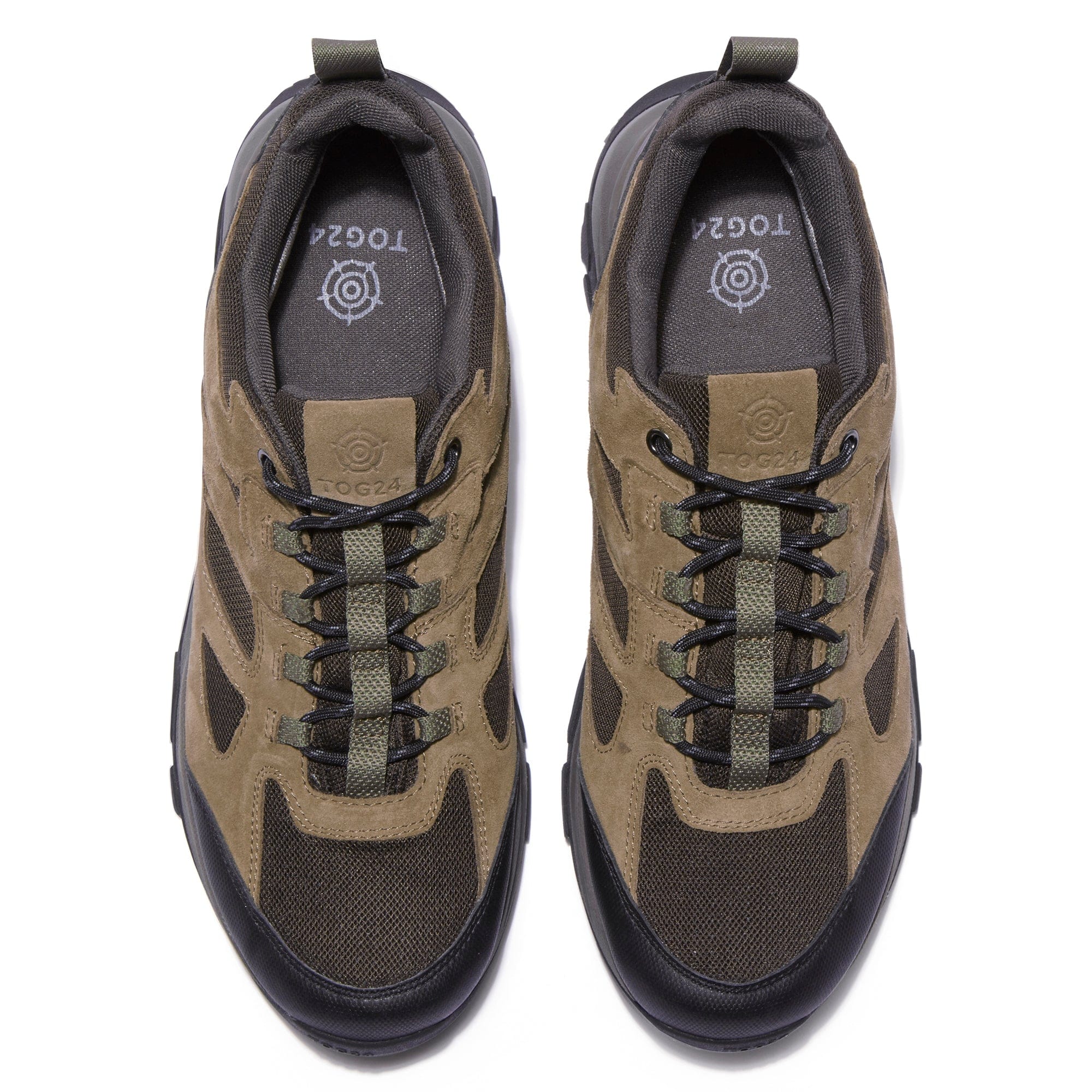 Mesa Mens Low Walking Shoe - Khaki - Image 6