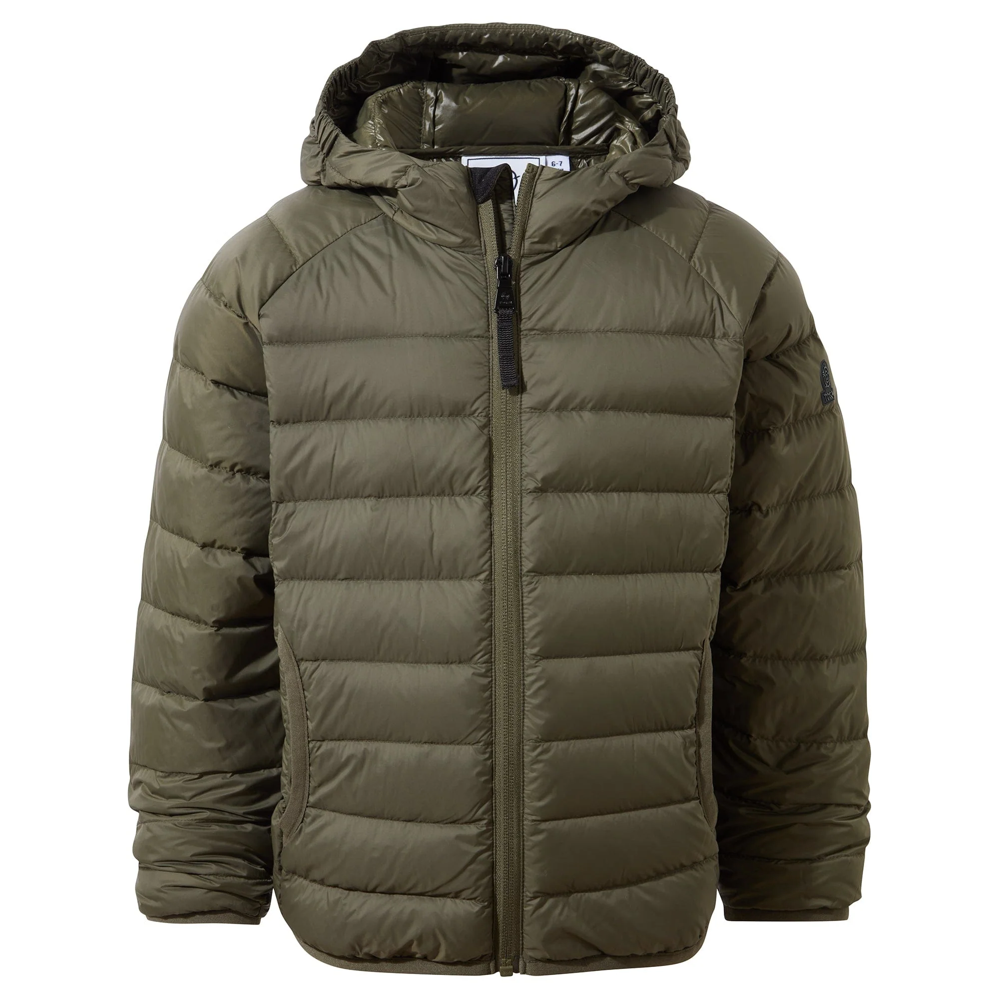 Midsley Kids Down Jacket - Khaki - Image 5