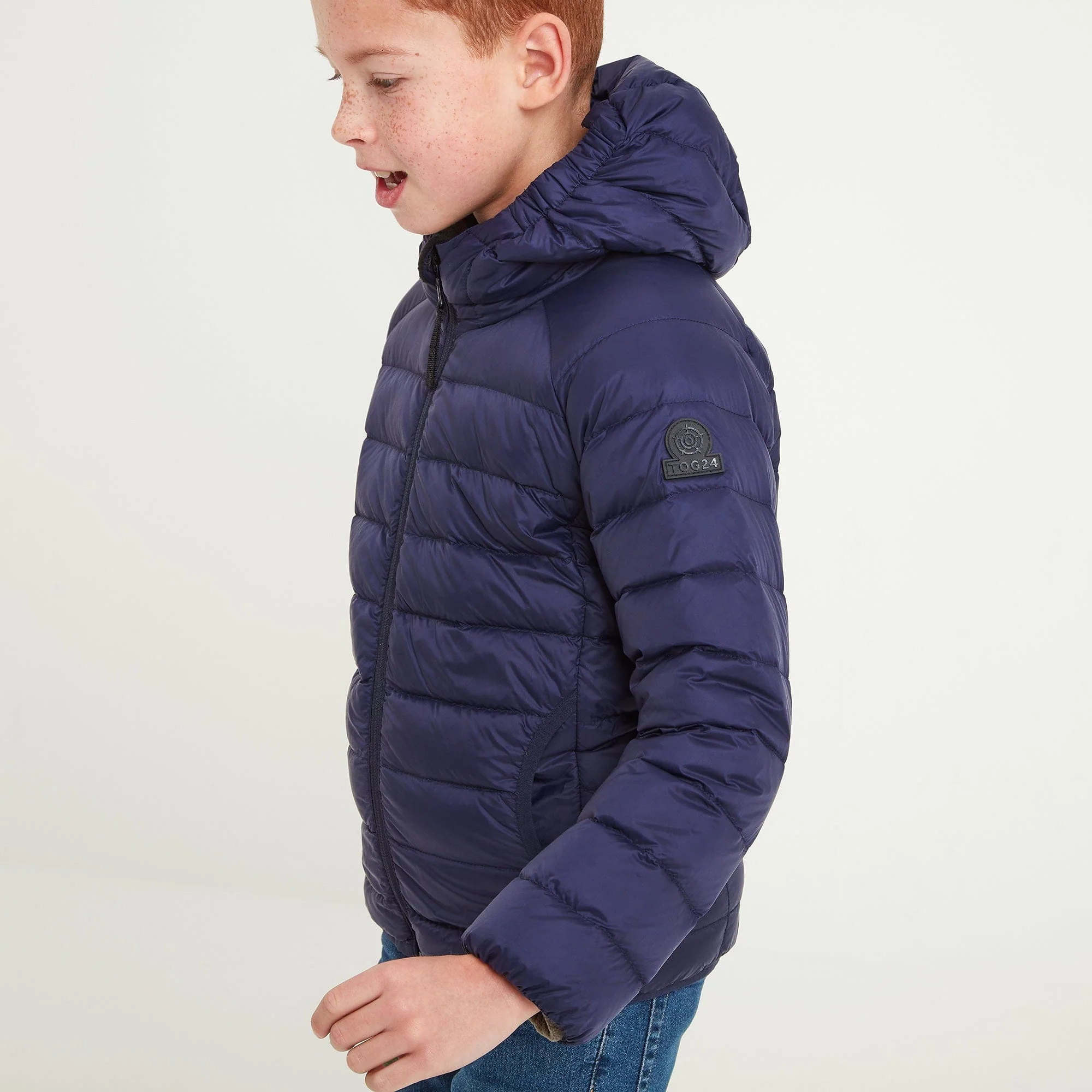 Midsley Kids Down Jacket - Navy - Image 6