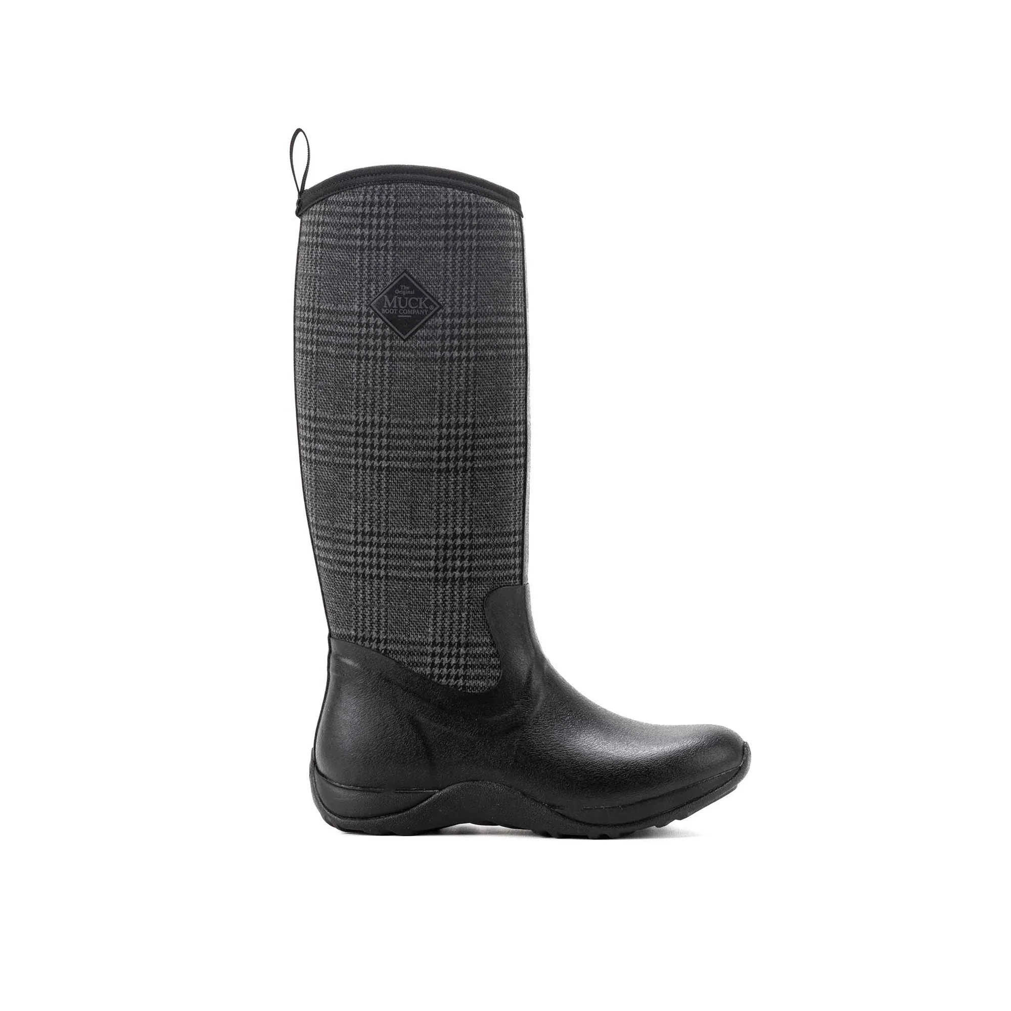 Muck Boots Arctic Adventure Wellington Womens - Black/Plaid - Image 5