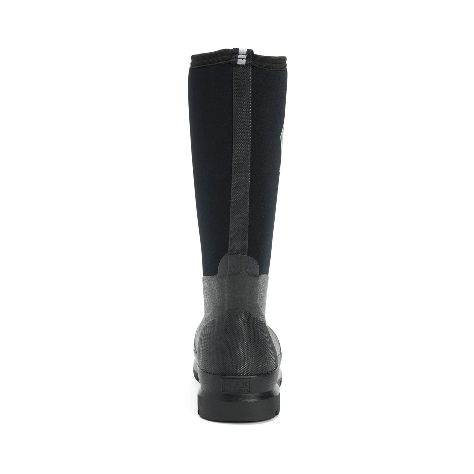 Muck Boots Chore Classic Hi Patterned Unisex Wellington - Black - Image 2