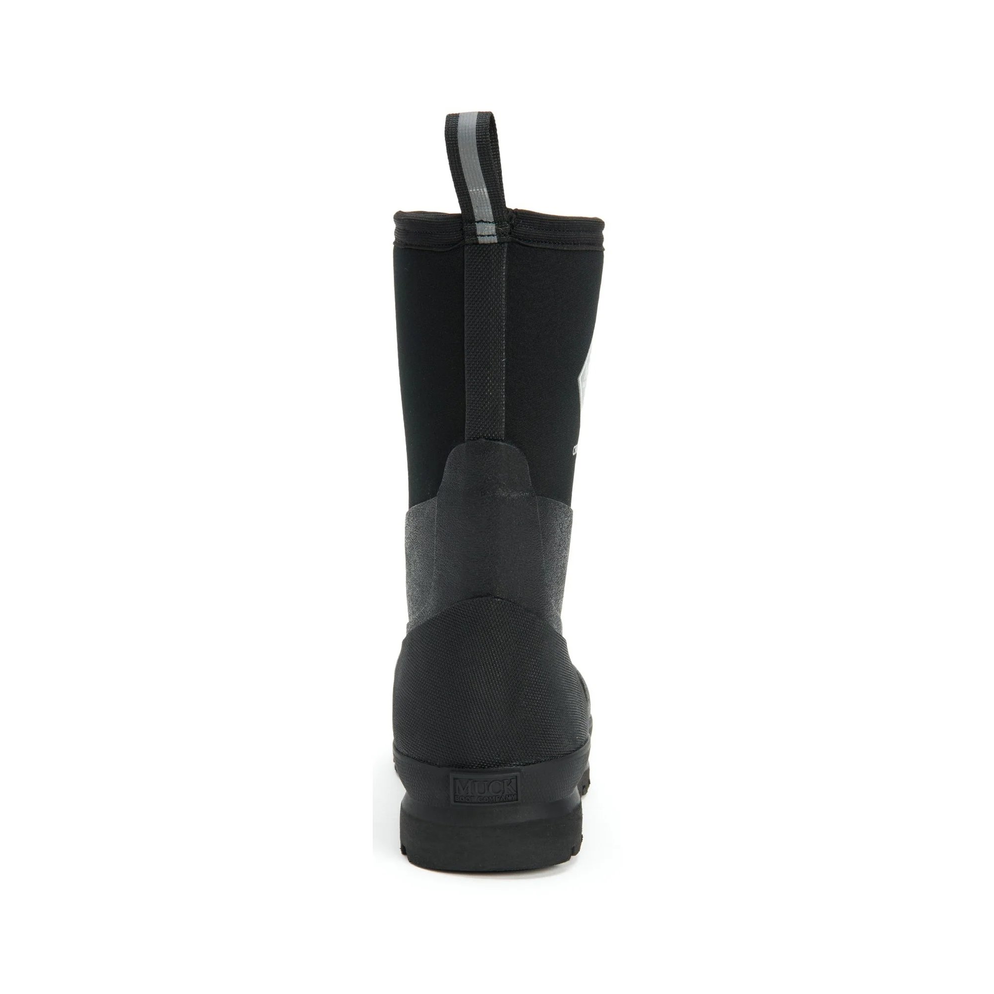 Muck Boots Chore Classic Mid Patterned Unisex Wellington - Black - Image 2