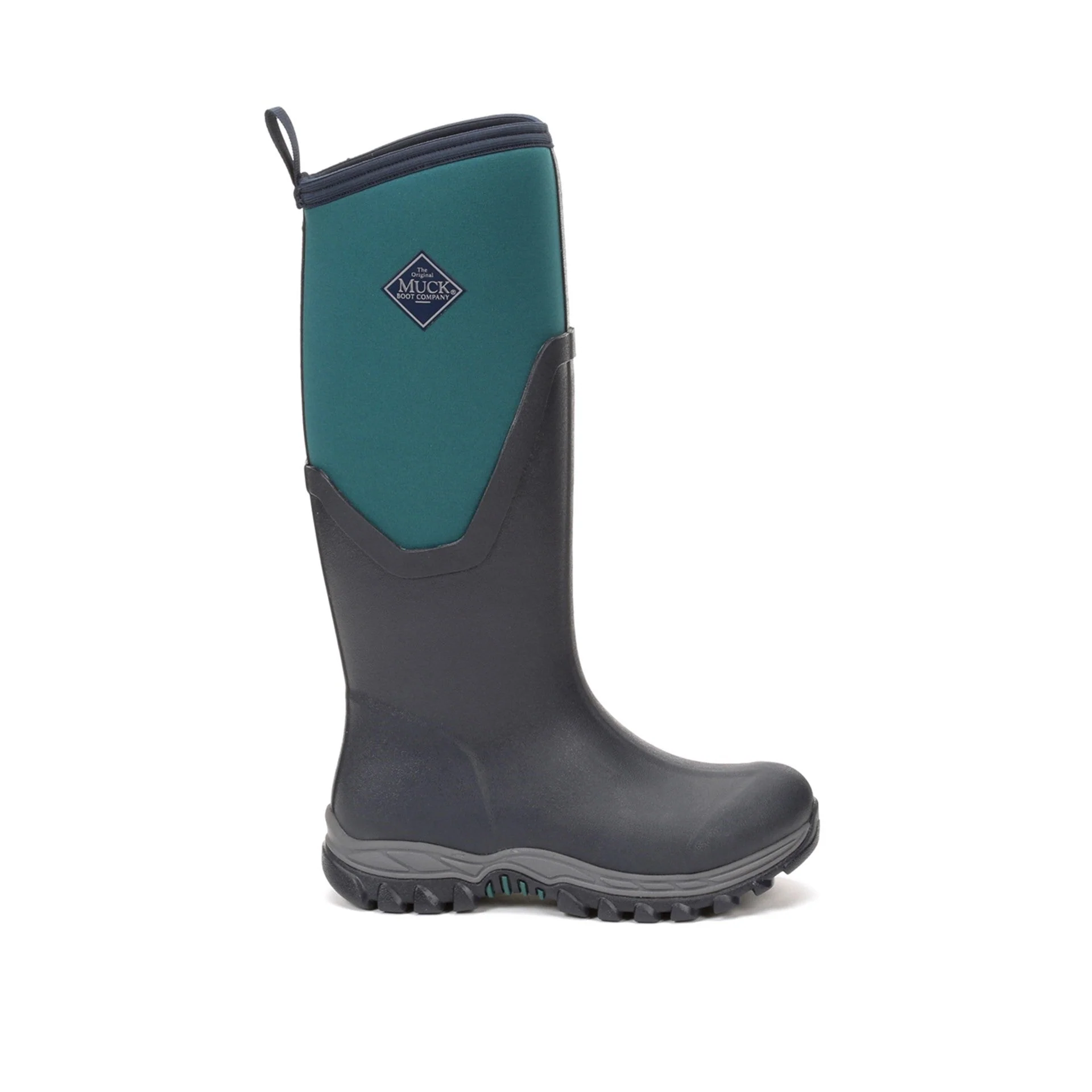 Muck Boots MB Arctic Sport II Tall Wellingtons - Navy/Spruce - Image 8