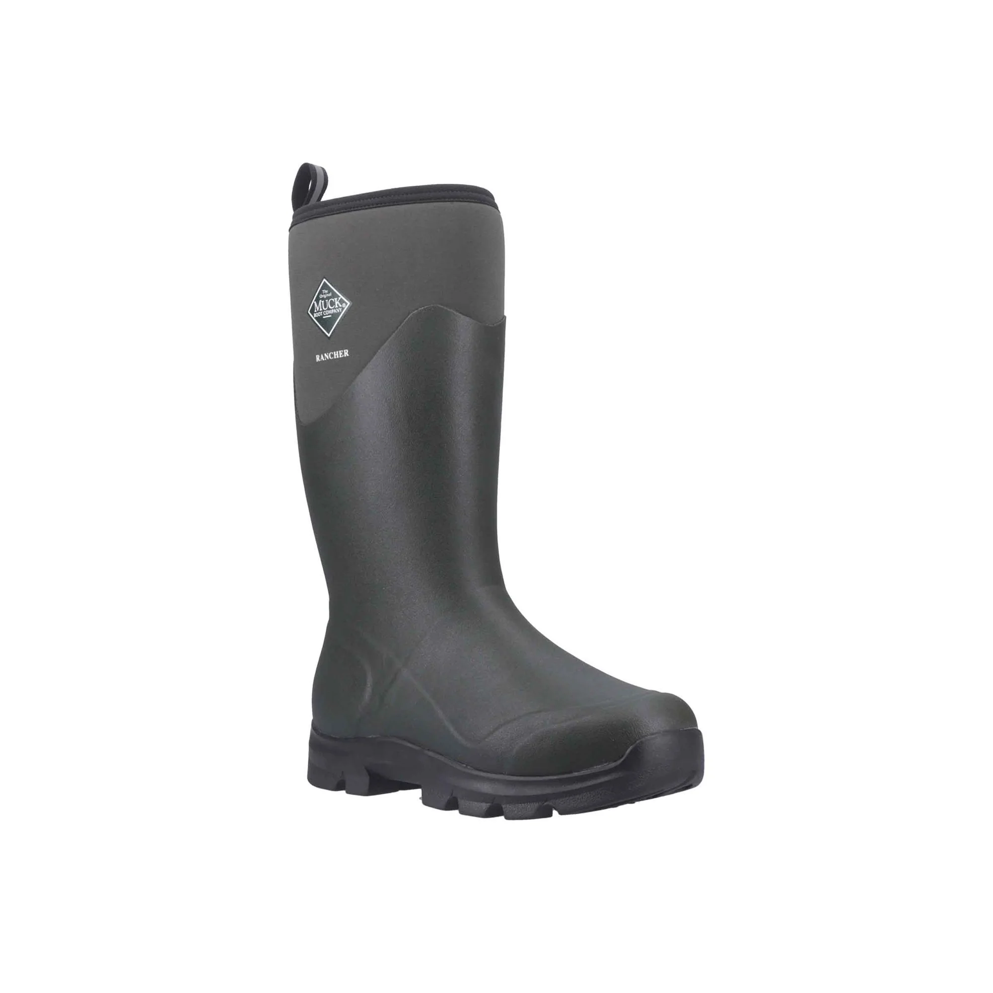 Muck Boots Rancher Wellington Mens - Dusty Olive/Black - Image 6