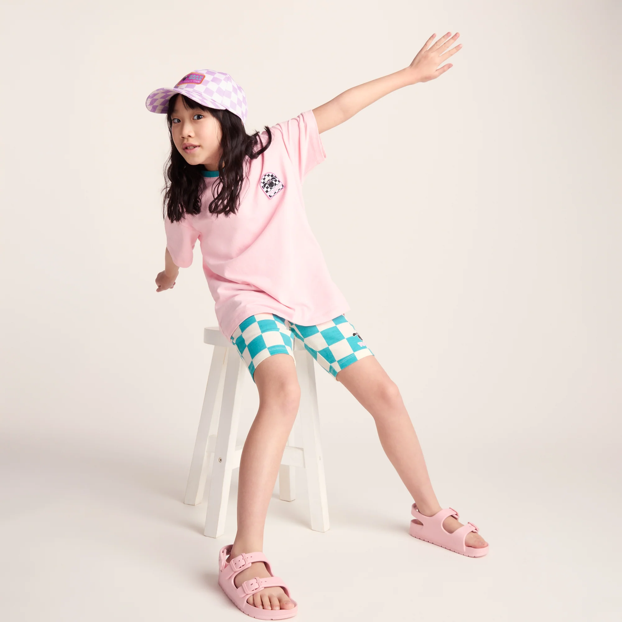 Najdi Kids Shaun the Sheep T-Shirt - Milkshake Pink - Image 4