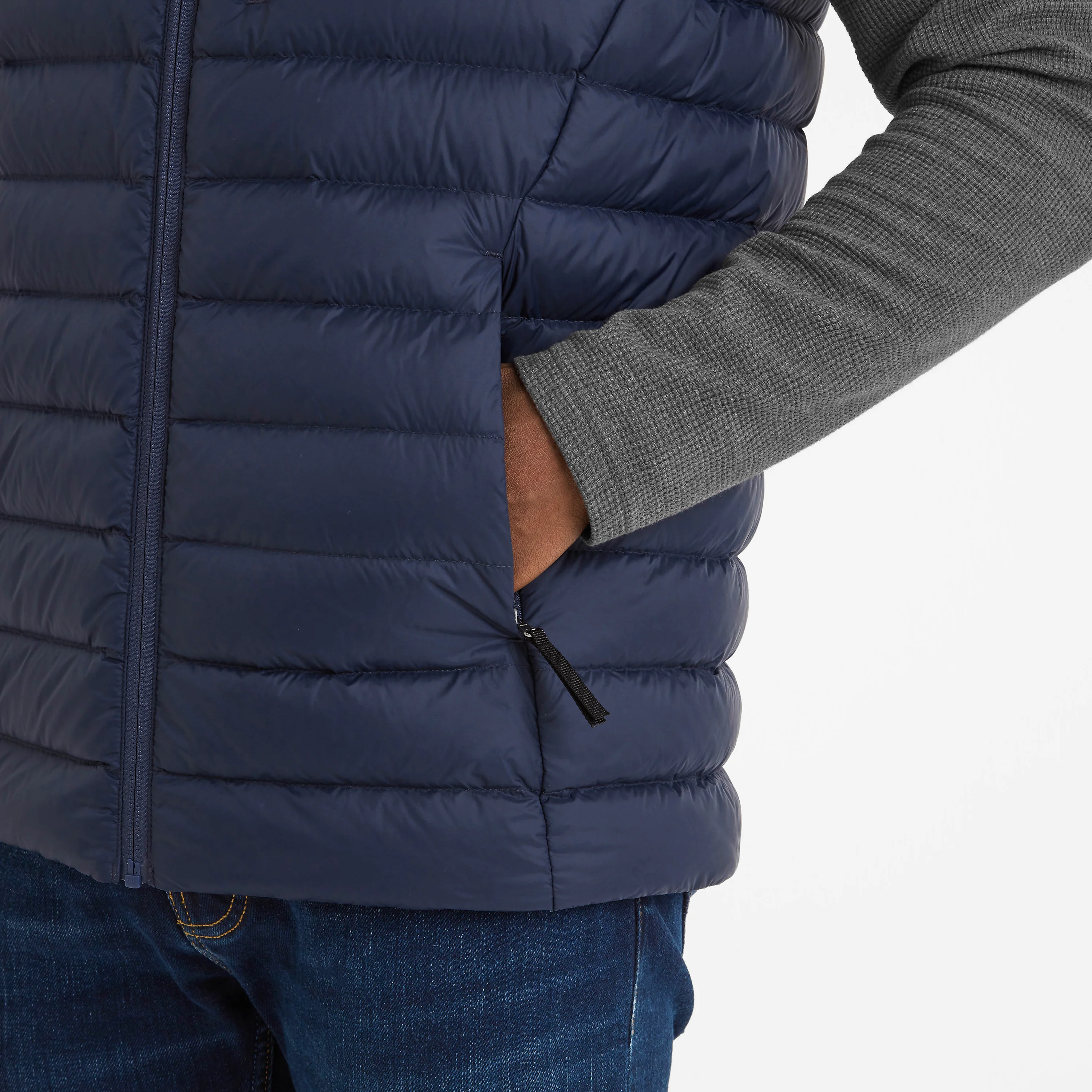 North Mens RDS Certified Down Gilet - Dark Indigo - Image 4