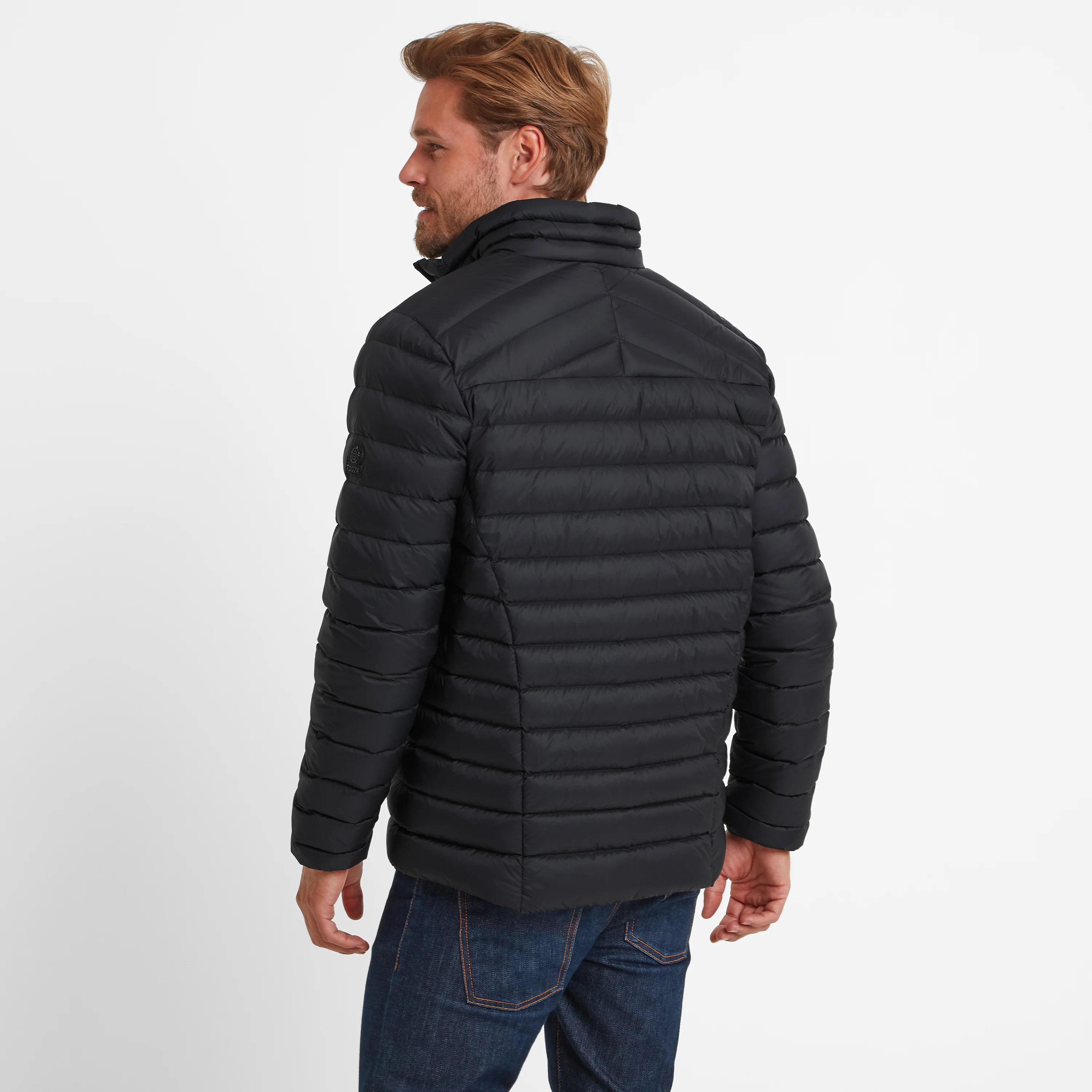North Mens RDS Certified Down Jacket - Black - Image 3