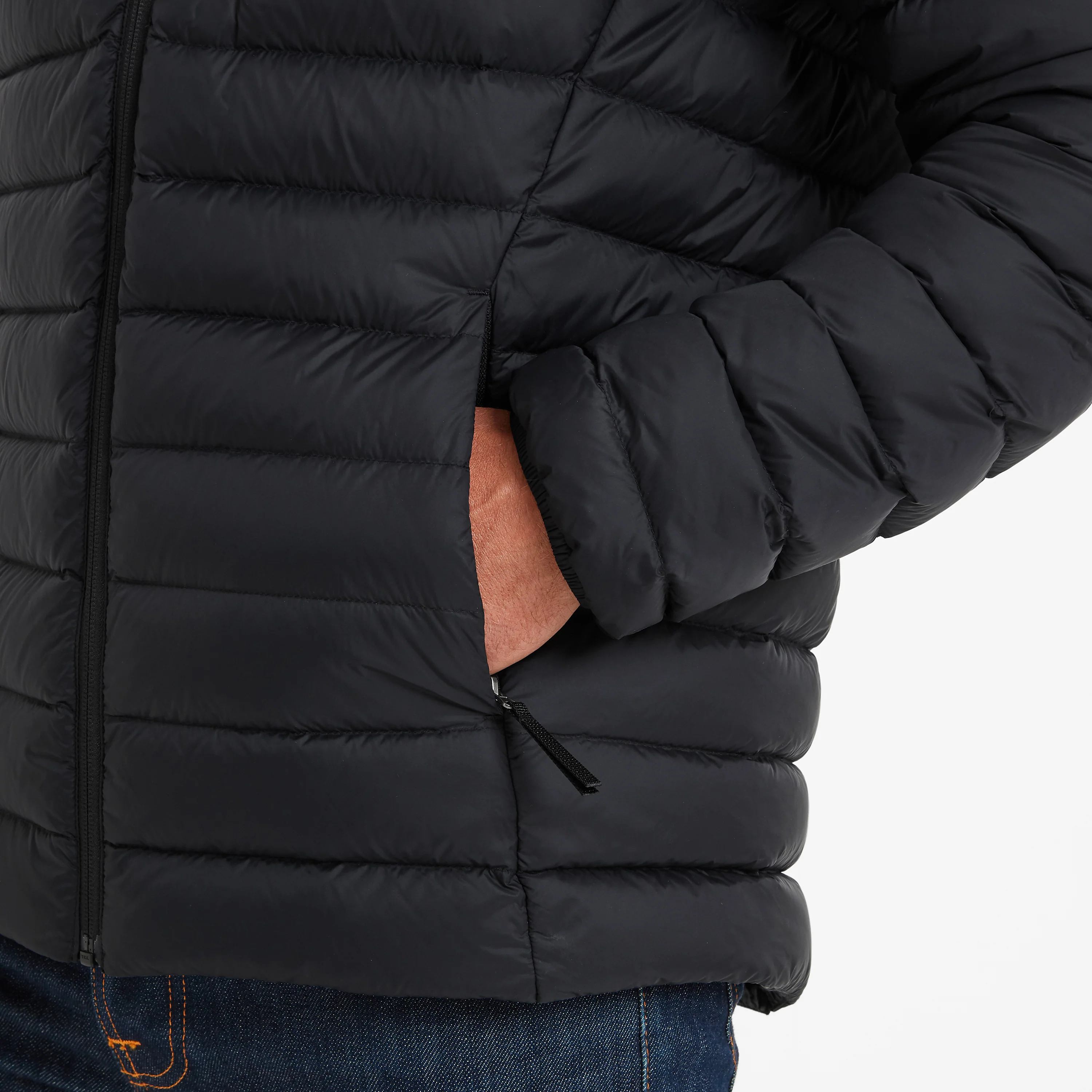 North Mens RDS Certified Down Jacket - Black - Image 6