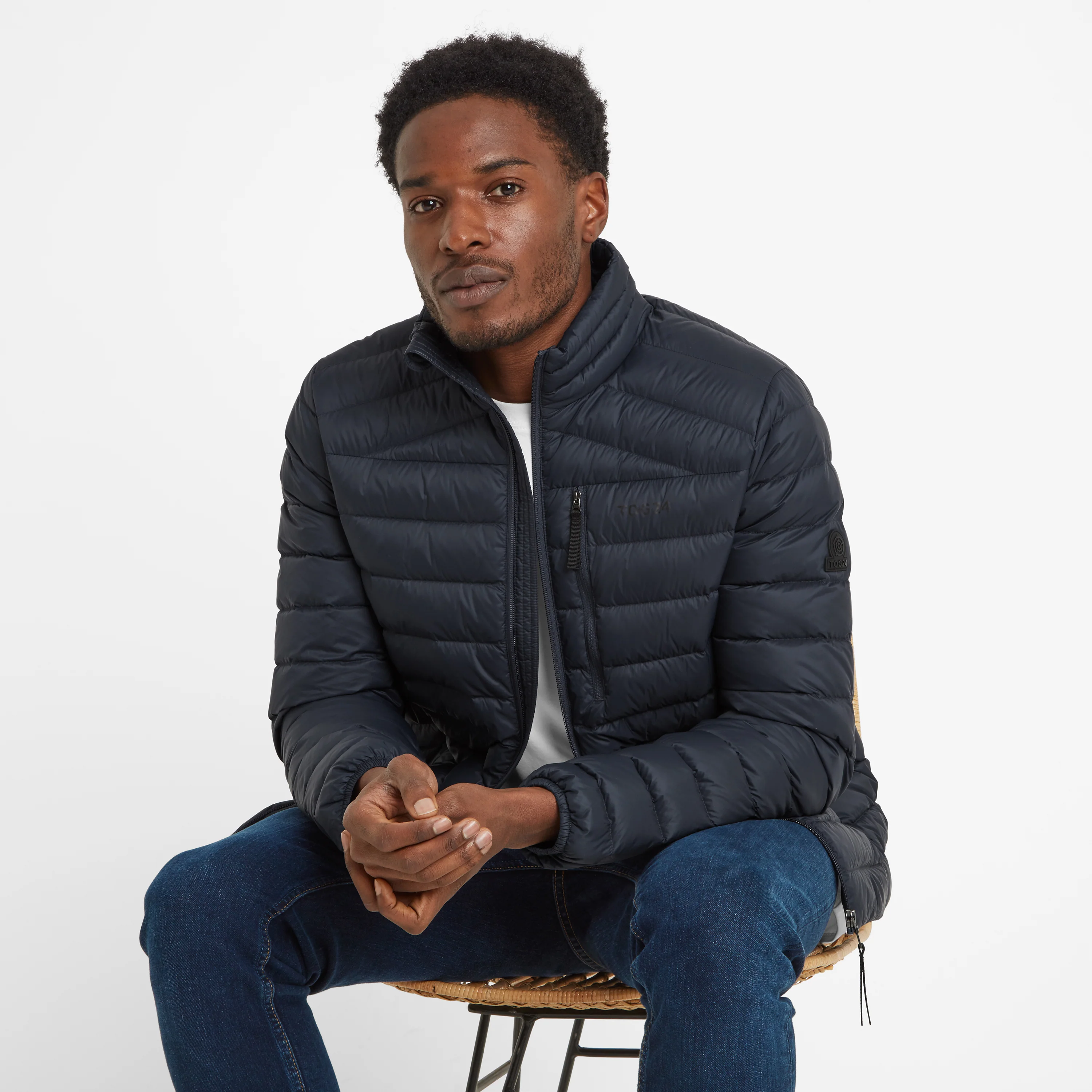 North Mens RDS Certified Down Jacket - Dark Indigo - Image 4
