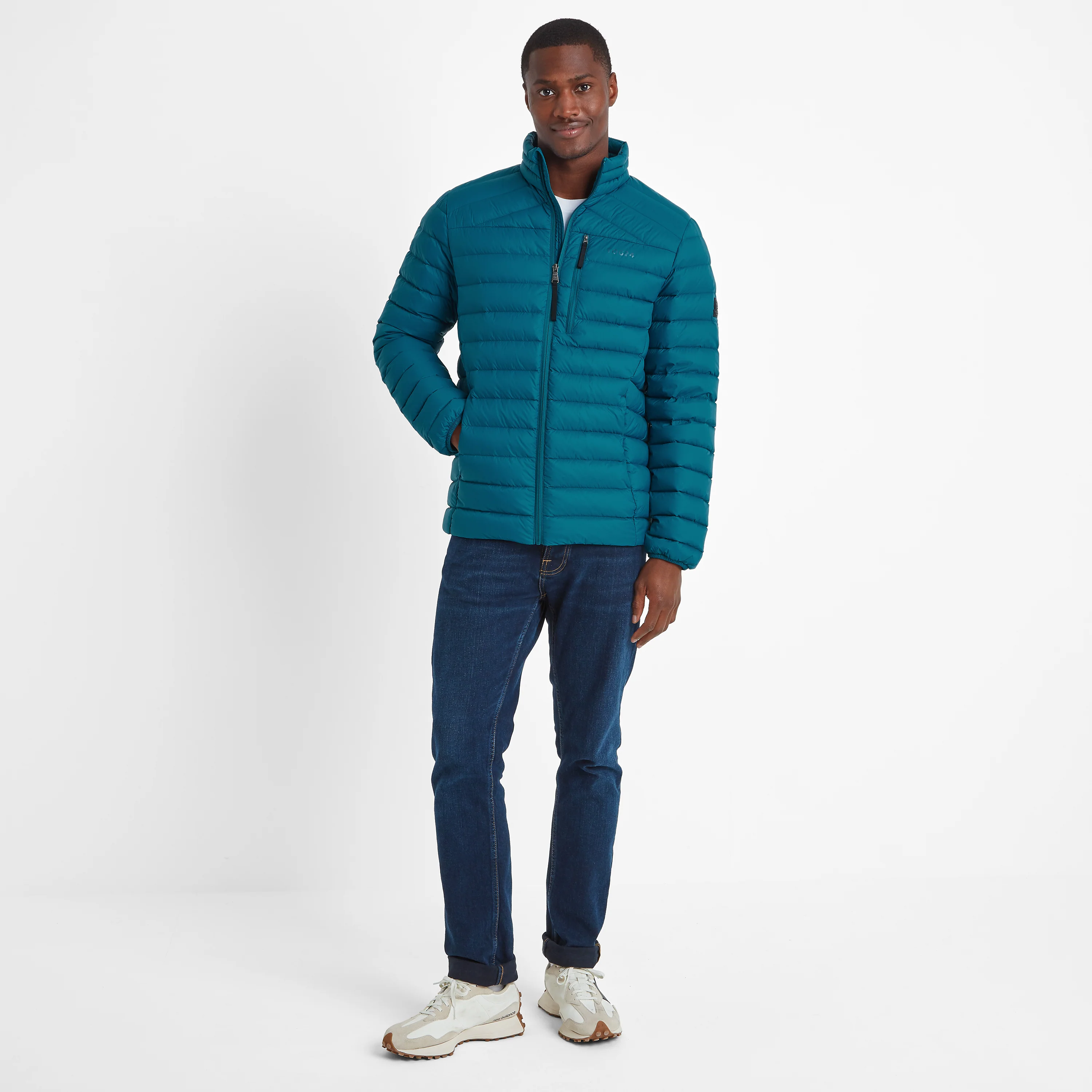North Mens RDS Certified Down Jacket - Sailor Blue - Image 3