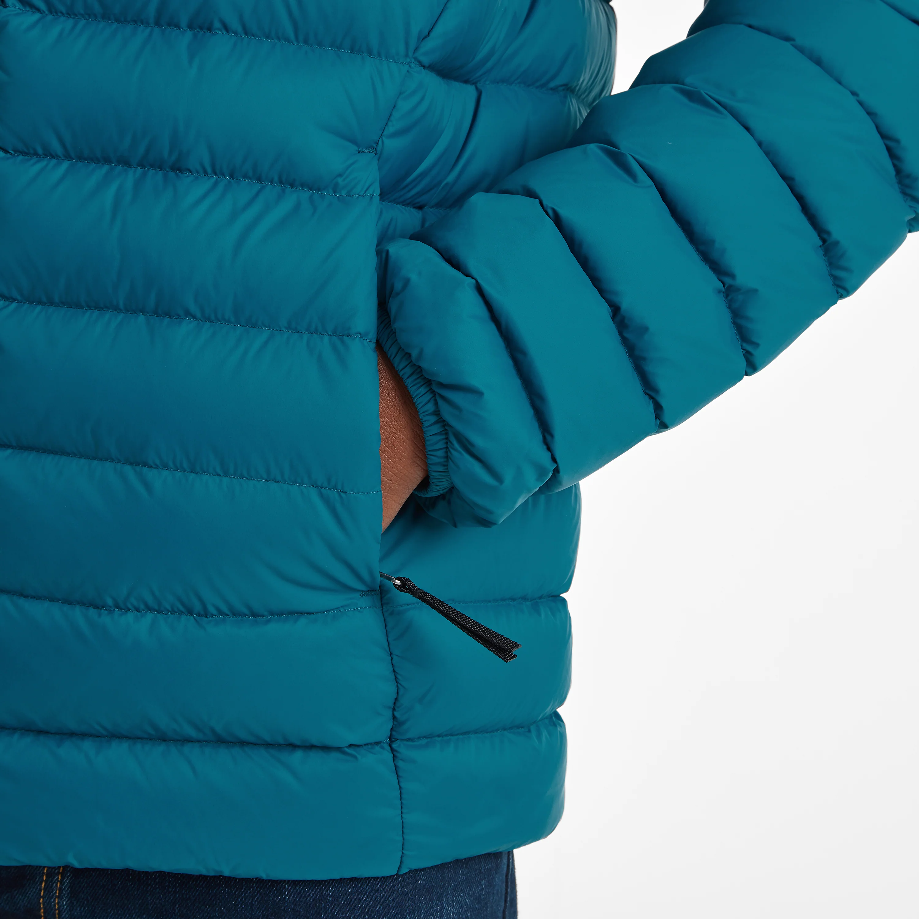 North Mens RDS Certified Down Jacket - Sailor Blue - Image 7