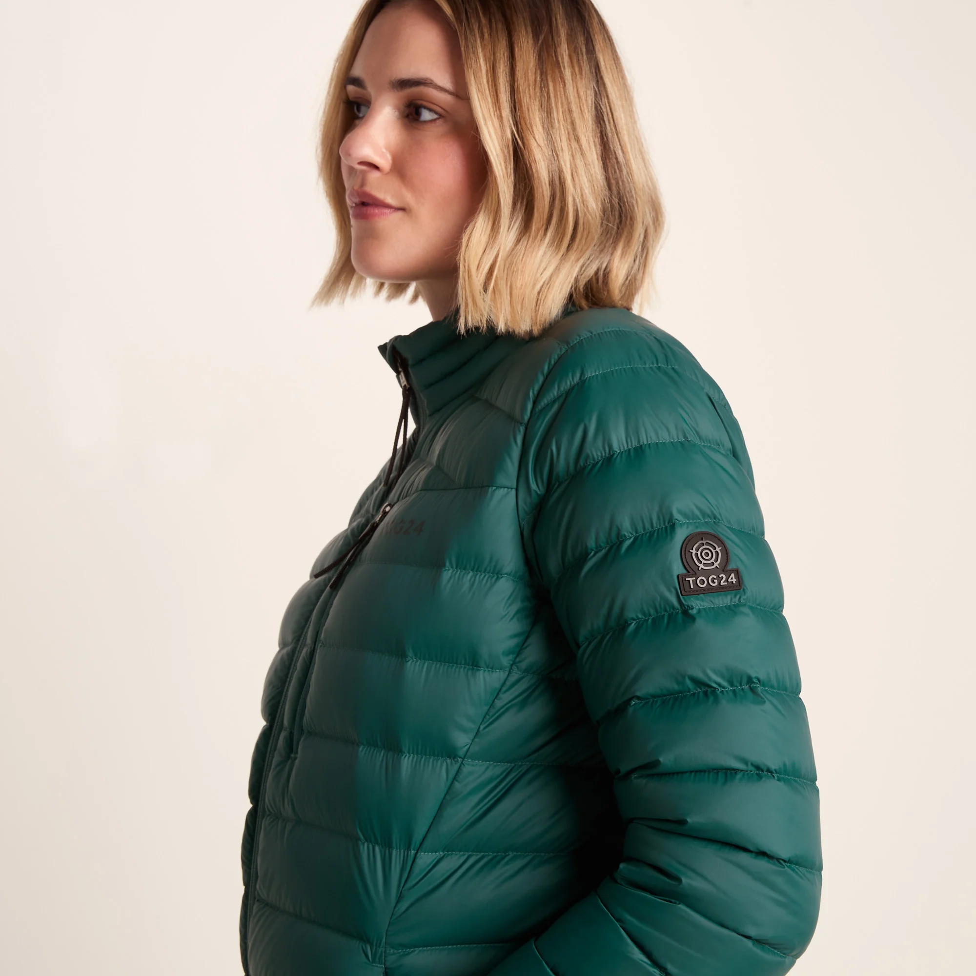 North Womens RDS Certified Down Jacket - Evergreen - Image 6