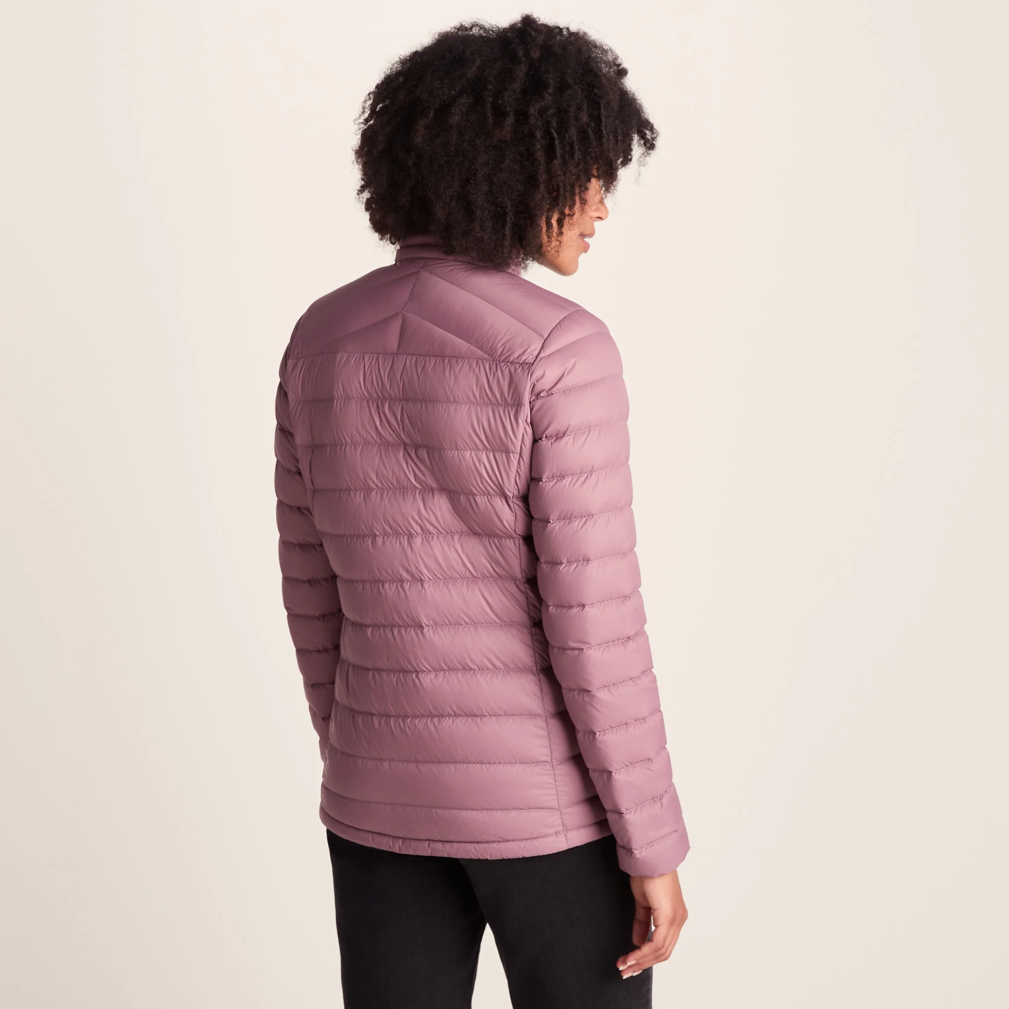 North Womens RDS Certified Down Jacket - Mauve - Image 3