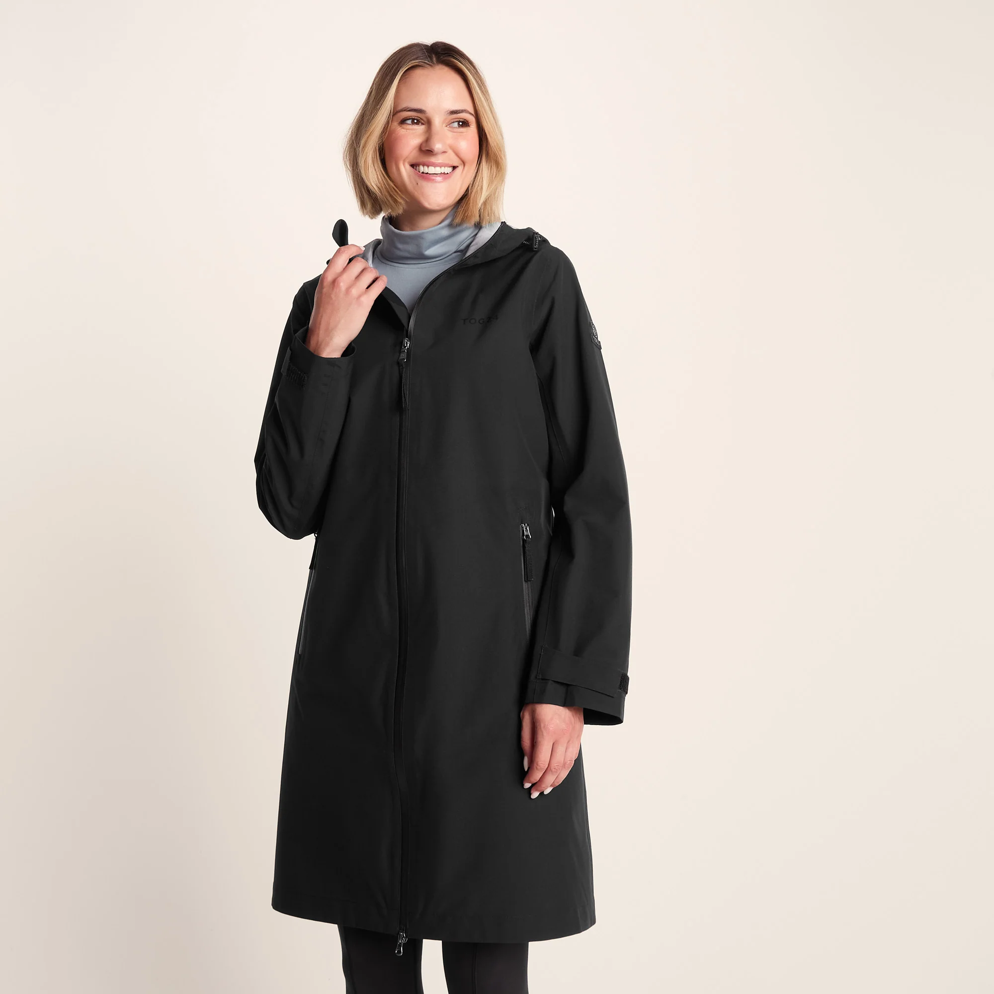 Nova Womens Performance Waterproof Jacket - Black - Image 2