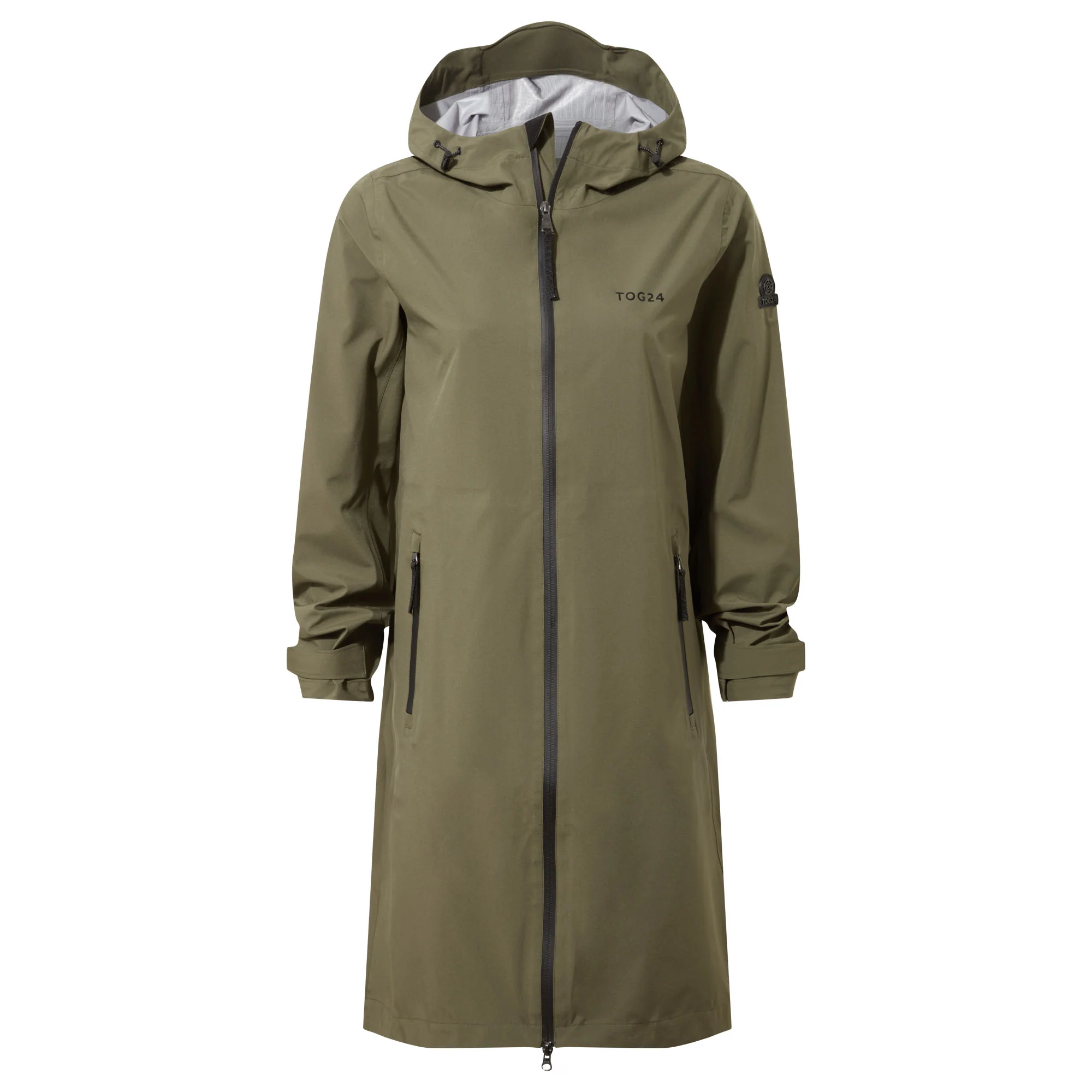 Nova Womens Performance Waterproof Jacket - Khaki - Image 8